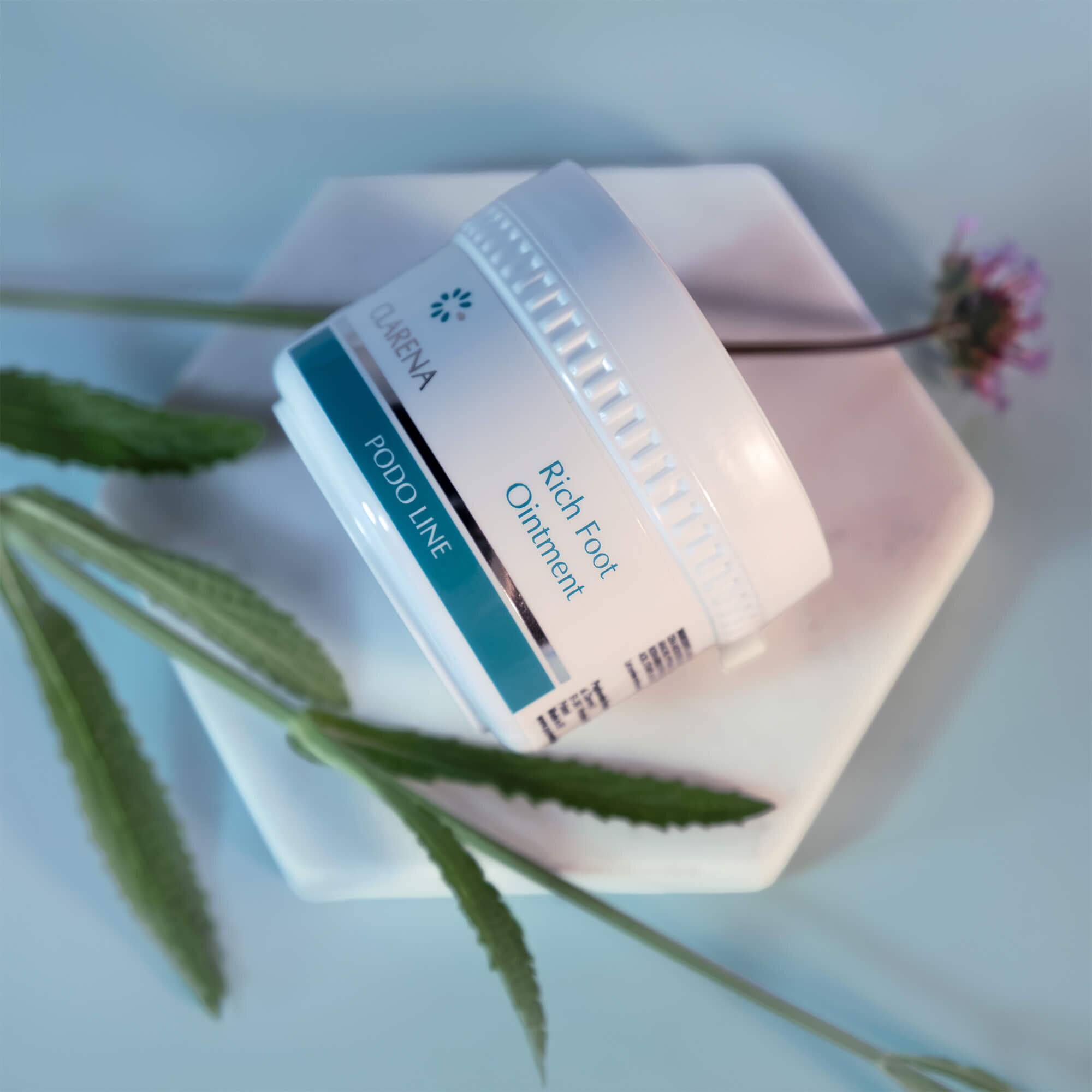 Мазь для ног с растительными смолами Clarena Podo Rich Foot Ointment