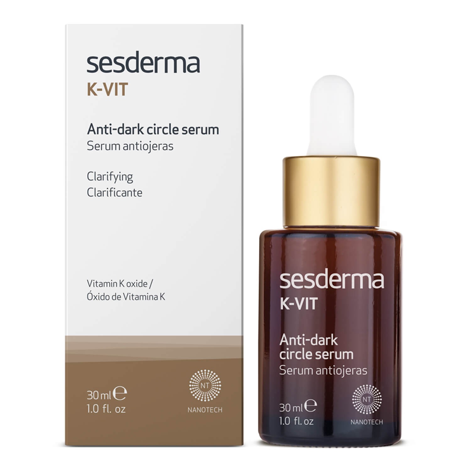 Ліпосомальна депігментуюча сироватка Sesderma K-Vit Anti Dark Circle Liposome Serum