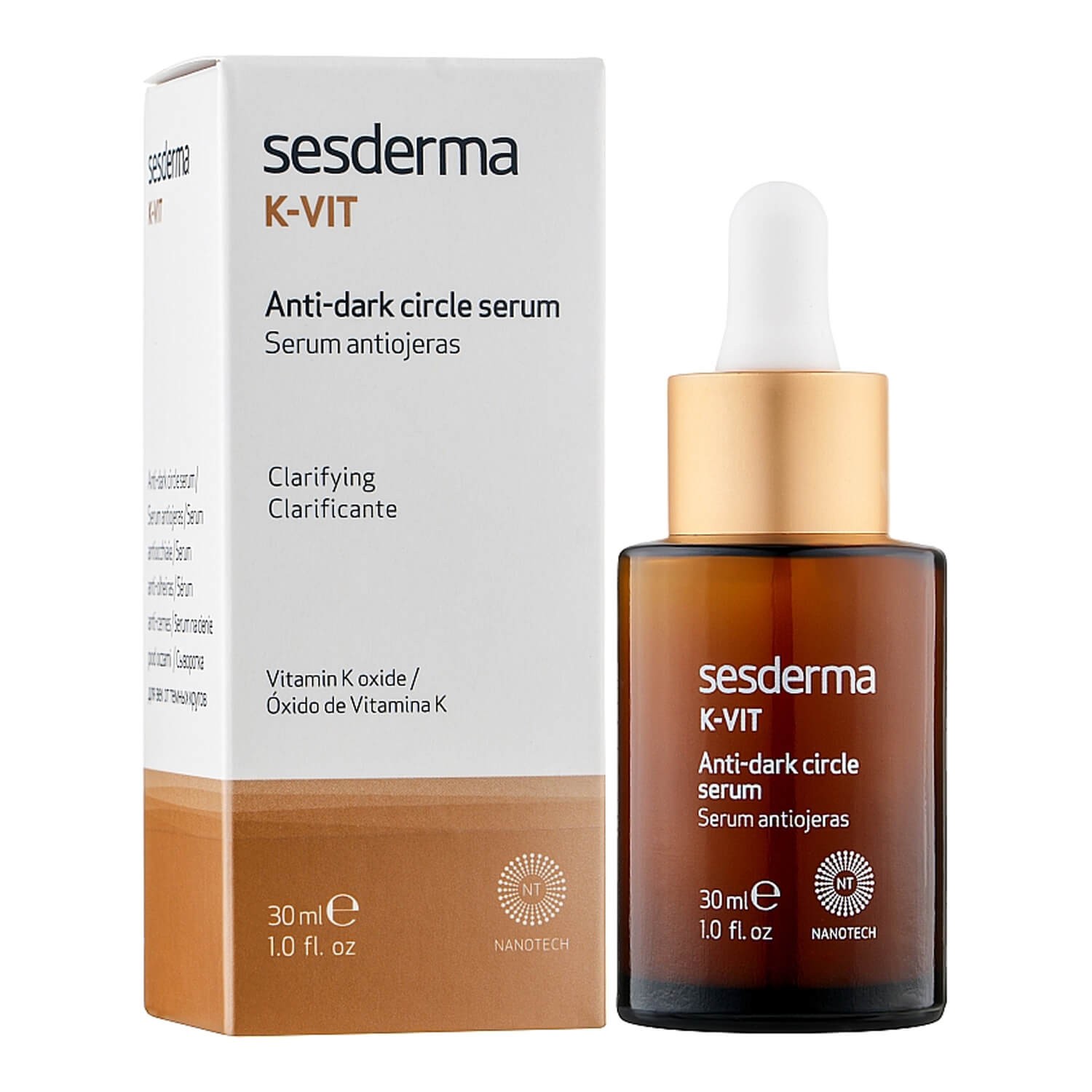 Ліпосомальна депігментуюча сироватка Sesderma K-Vit Anti Dark Circle Liposome Serum
