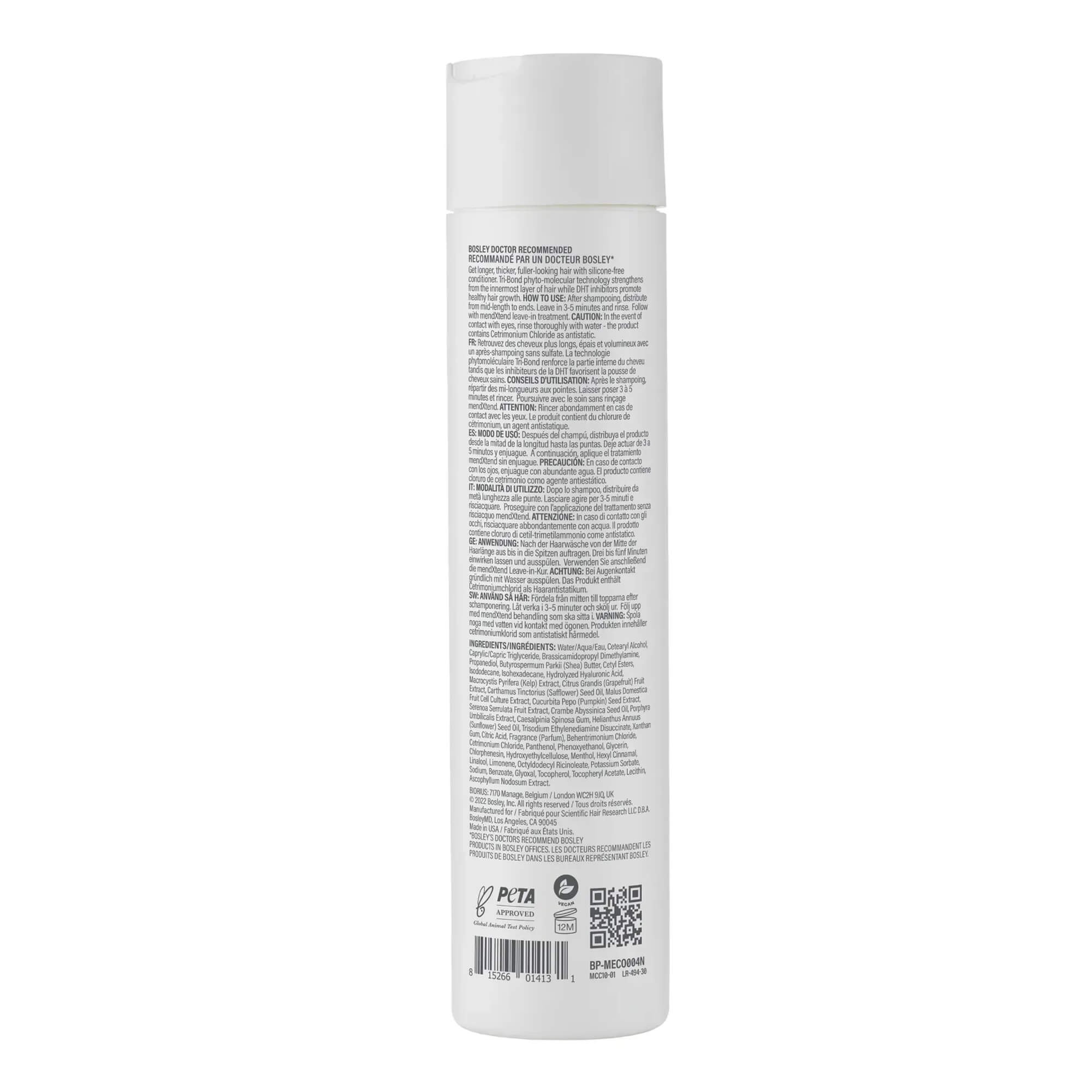 Укрепляющий кондиционер Bosley MD MendXtend Strengthening Conditioner 
