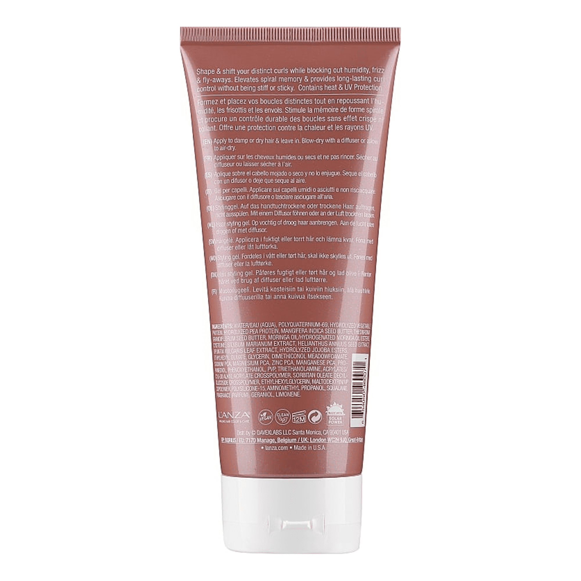 Гель з ефектом памʼяті для кучерявого волосся L’anza Healing Curls Flex Gel