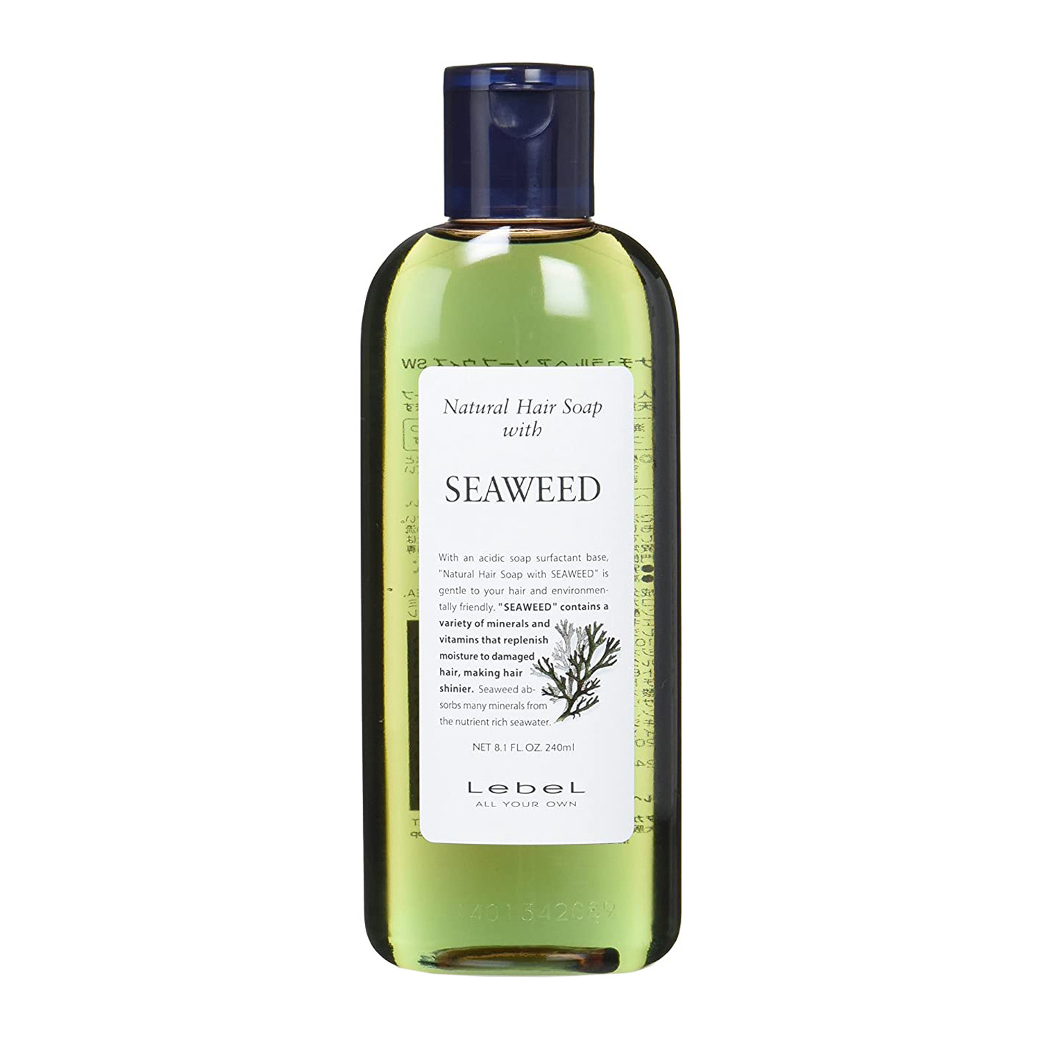 Отзывы o Lebel Natural Hair Soap Treatment Seaweed Шампунь с морскими водорослями