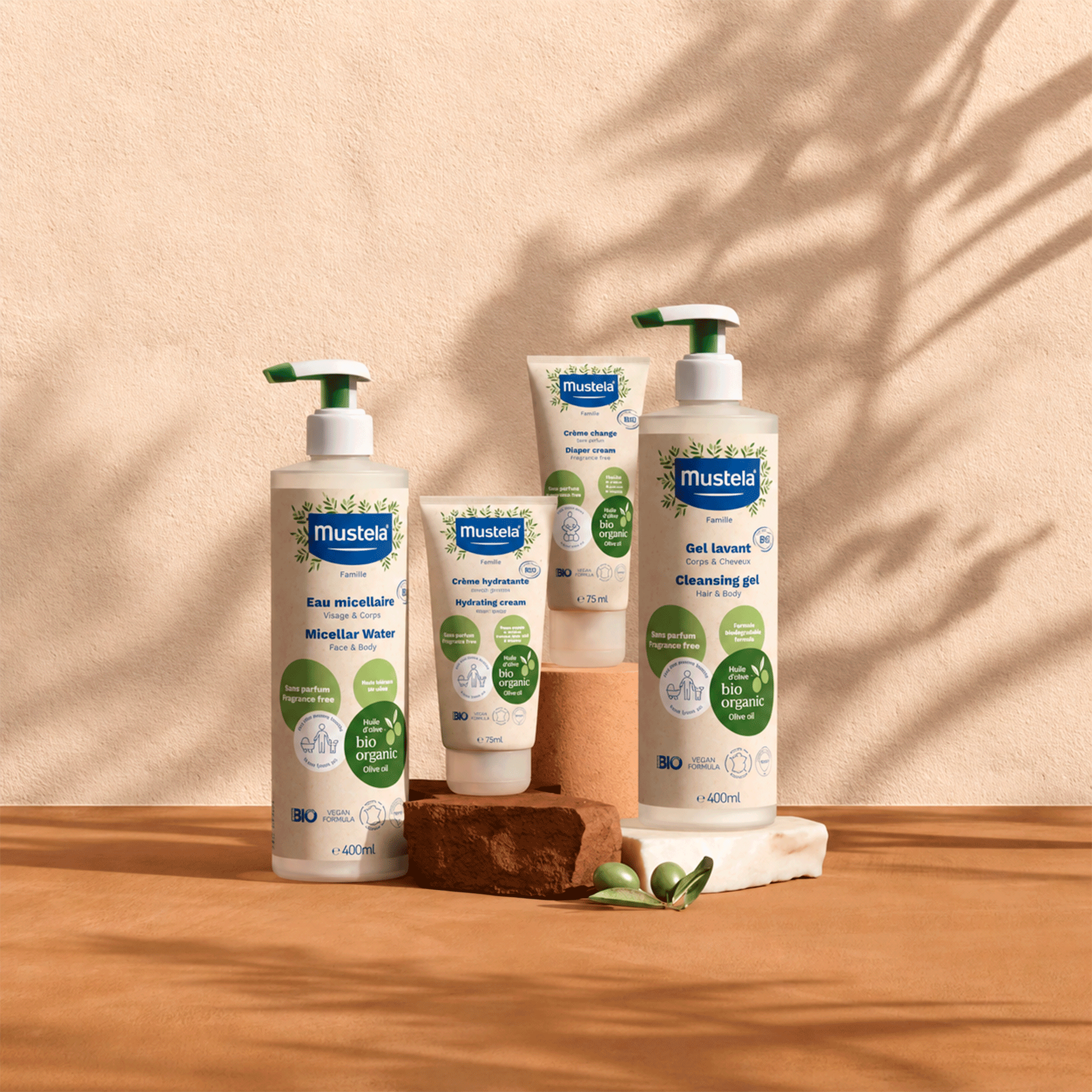 Увлажняющий крем для лица и тела Mustela Organic Hydrating Cream