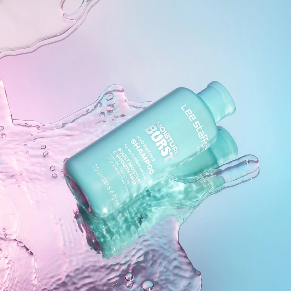 Безсульфатний зволожуючий шампунь Lee Stafford Moisture Burst Hydrating Shampoo