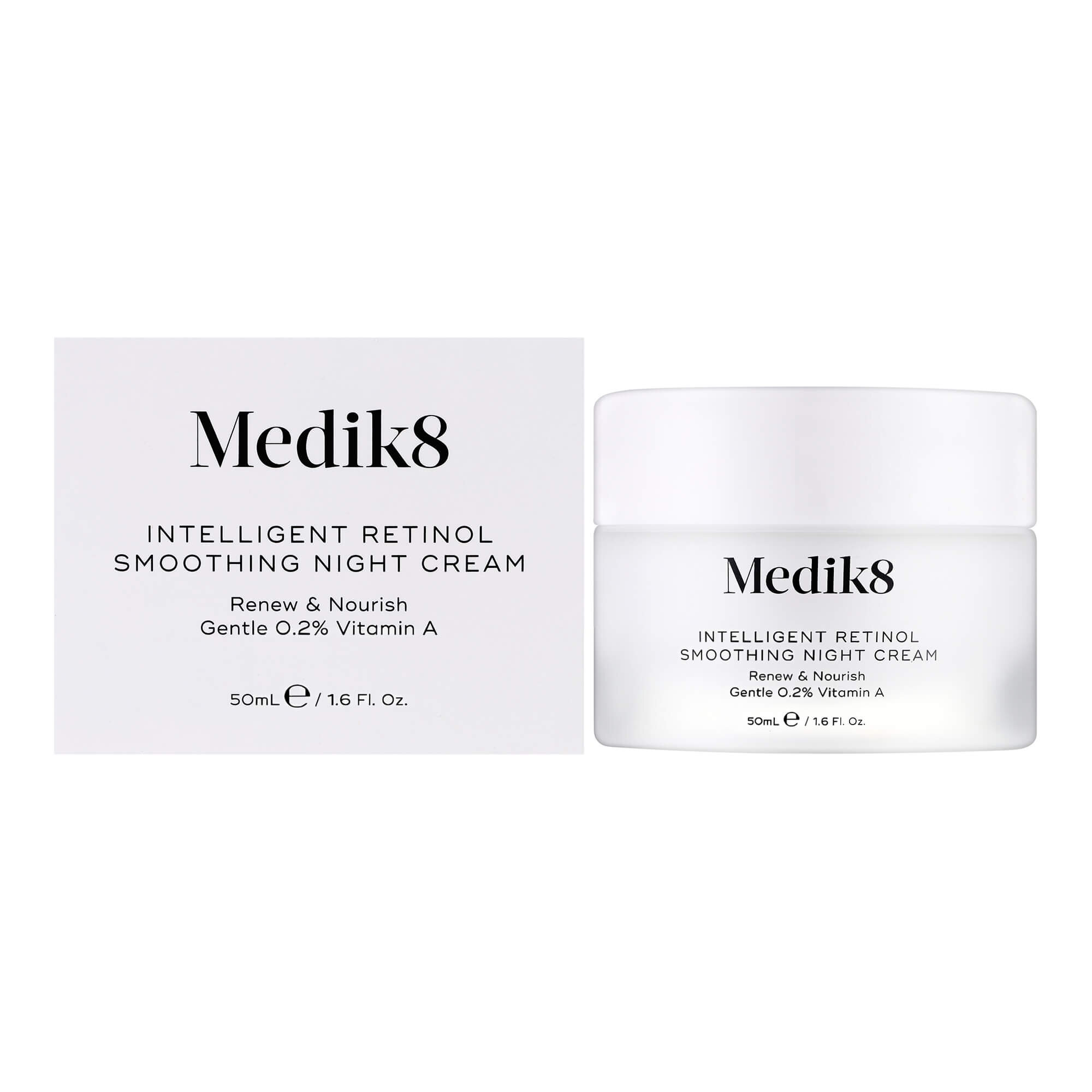 Відновлюючий та живильний нічний крем  Medik8 Intelligent Retinol Smoothing Night Cream
