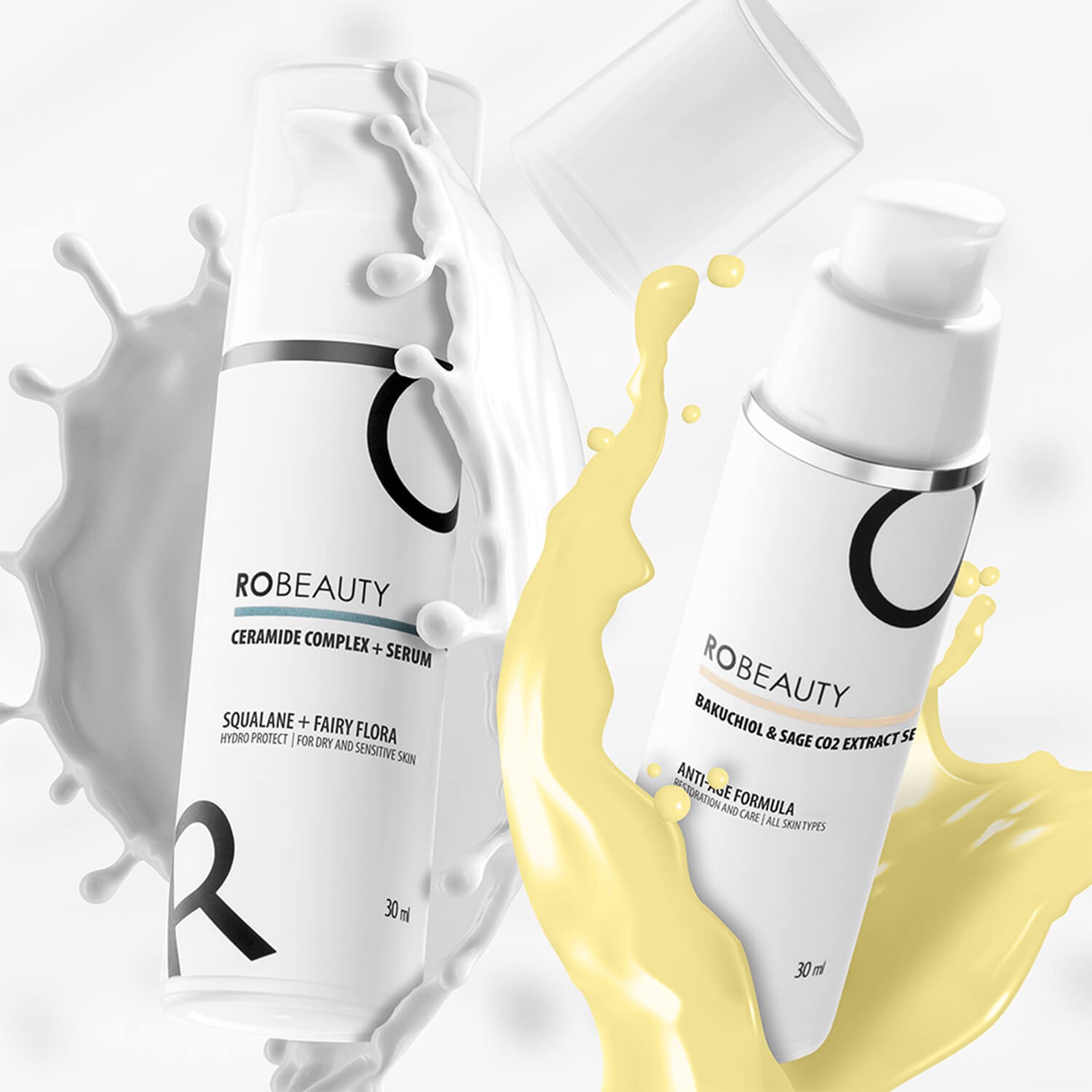 Захисна сироватка проти запалень із центелою та керамідами Robeauty Me Restorative Serum for Lipid Barrier with Centella and Ceramides 