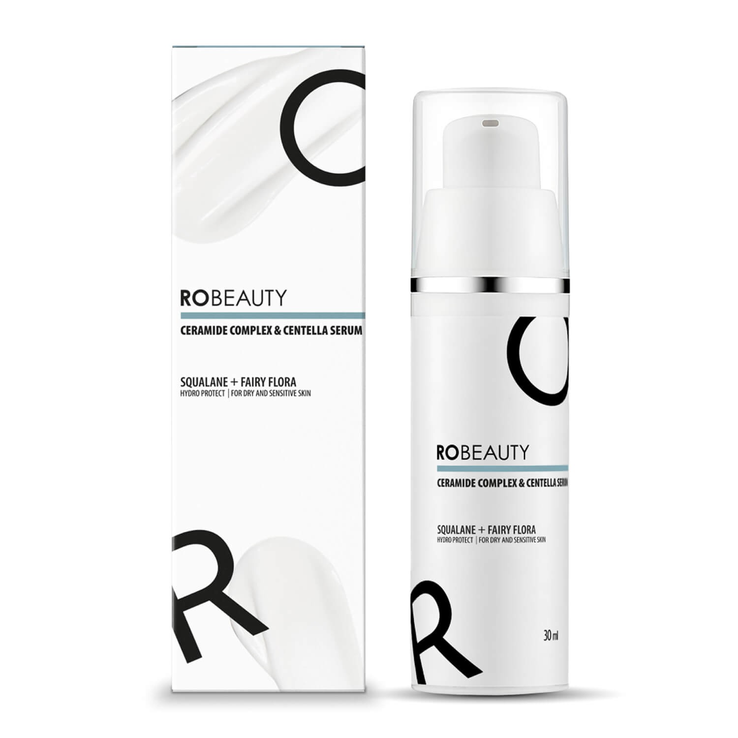 Захисна сироватка проти запалень із центелою та керамідами Robeauty Me Restorative Serum for Lipid Barrier with Centella and Ceramides 