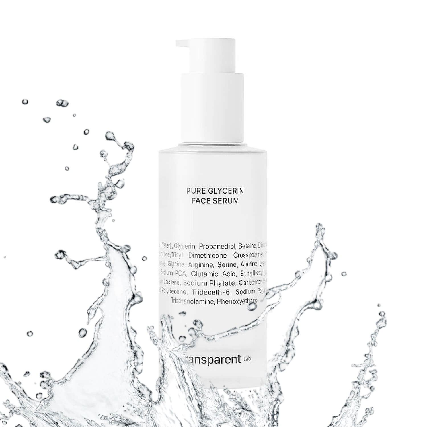 transparent lab pure glycerin face serum цена