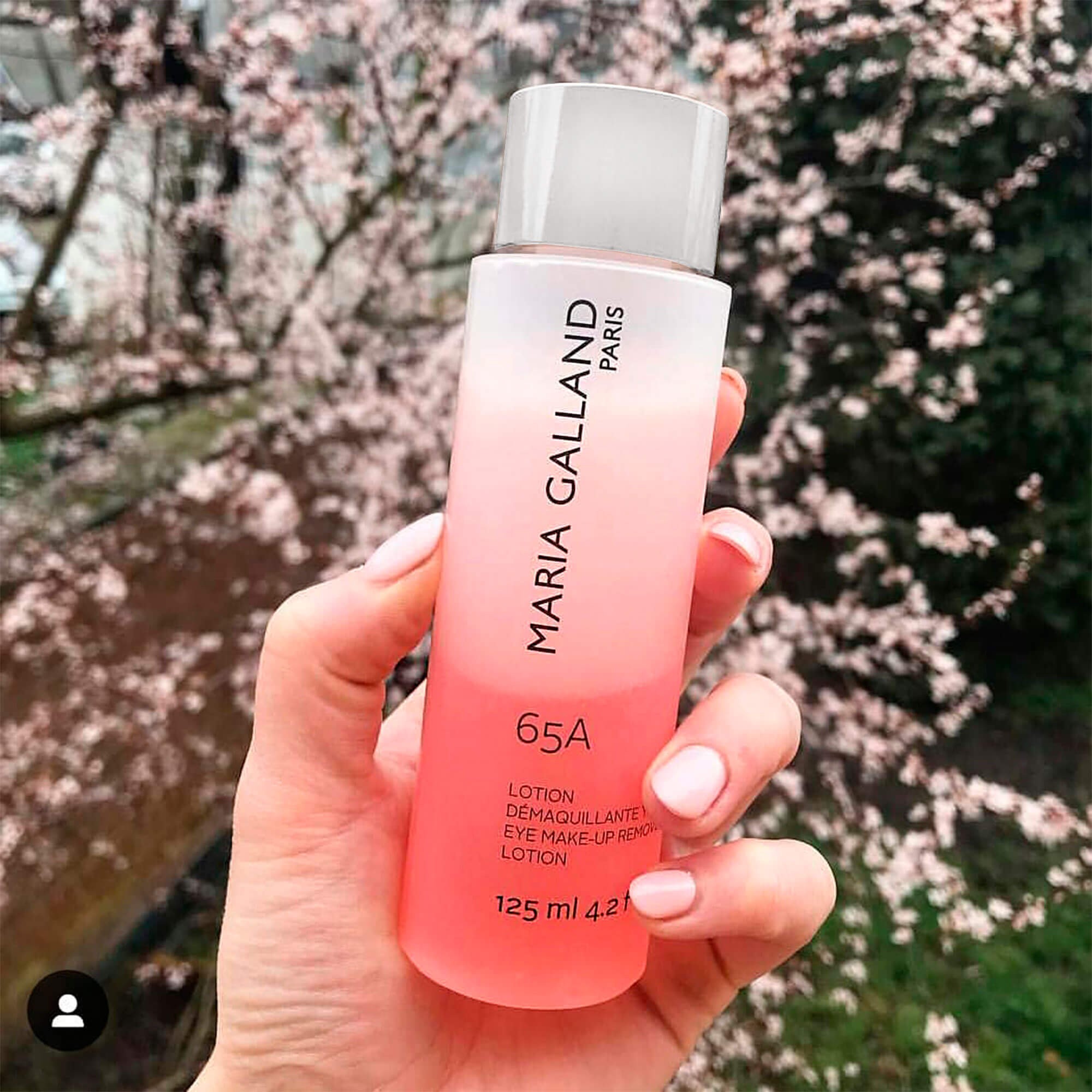 Двофазний лосьйон для зняття макіяжу Maria Galland 65A Eye Makeup Remover Lotion