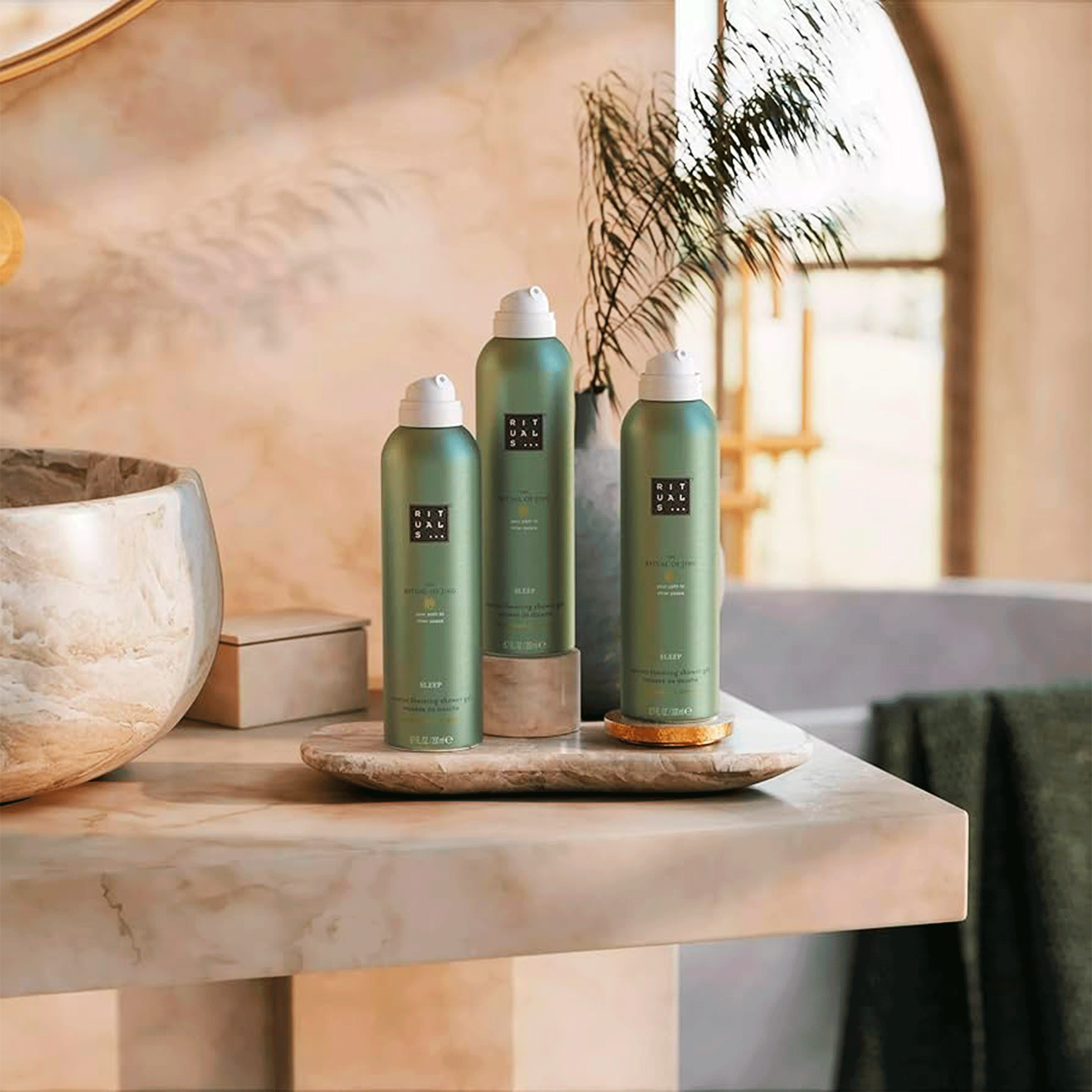 Гель-пенка для душа Rituals The Ritual of Jing Sleep Foaming Shower Gel