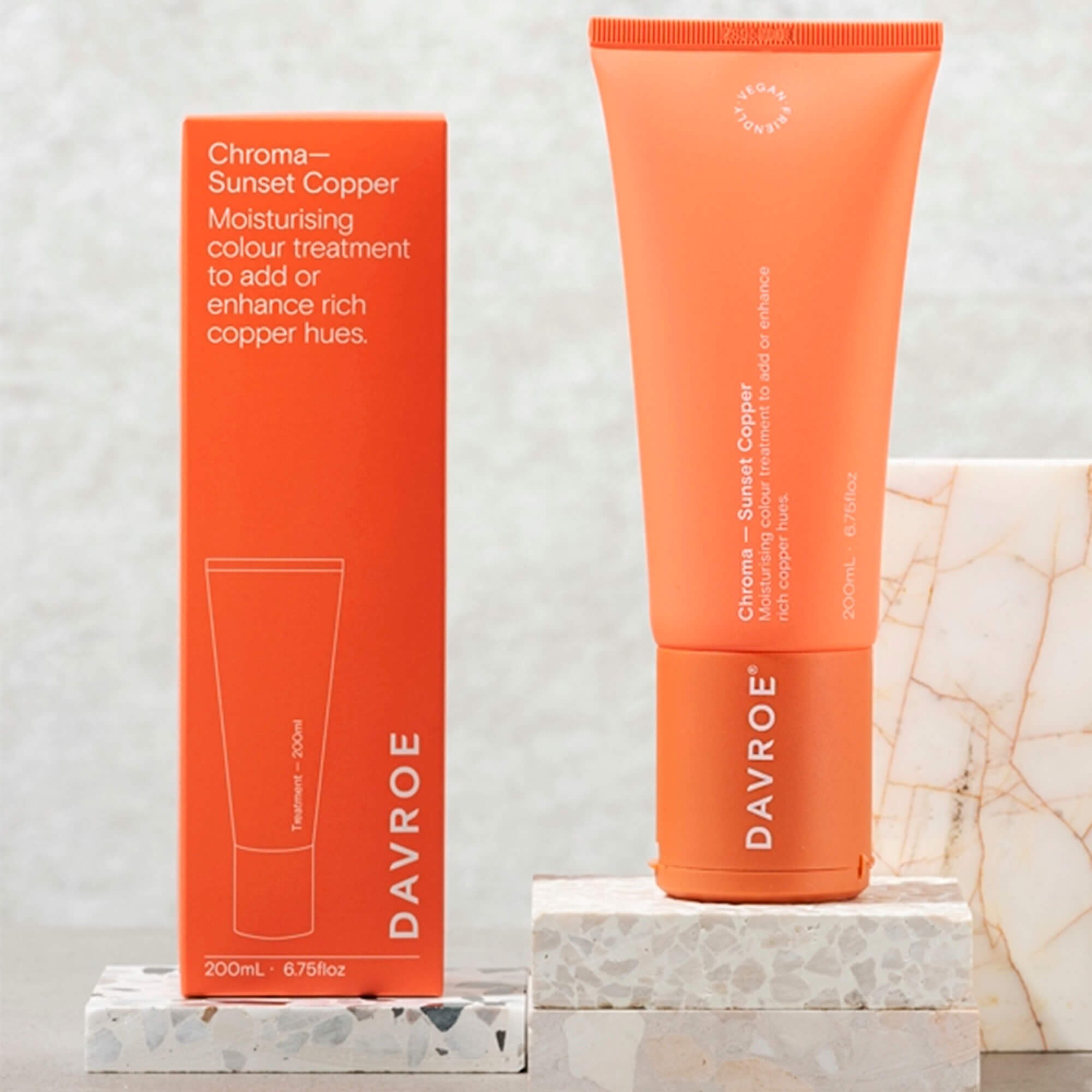 Тонирующий бальзам для волос Davroe Chroma Colour Treatments Sunset Copper