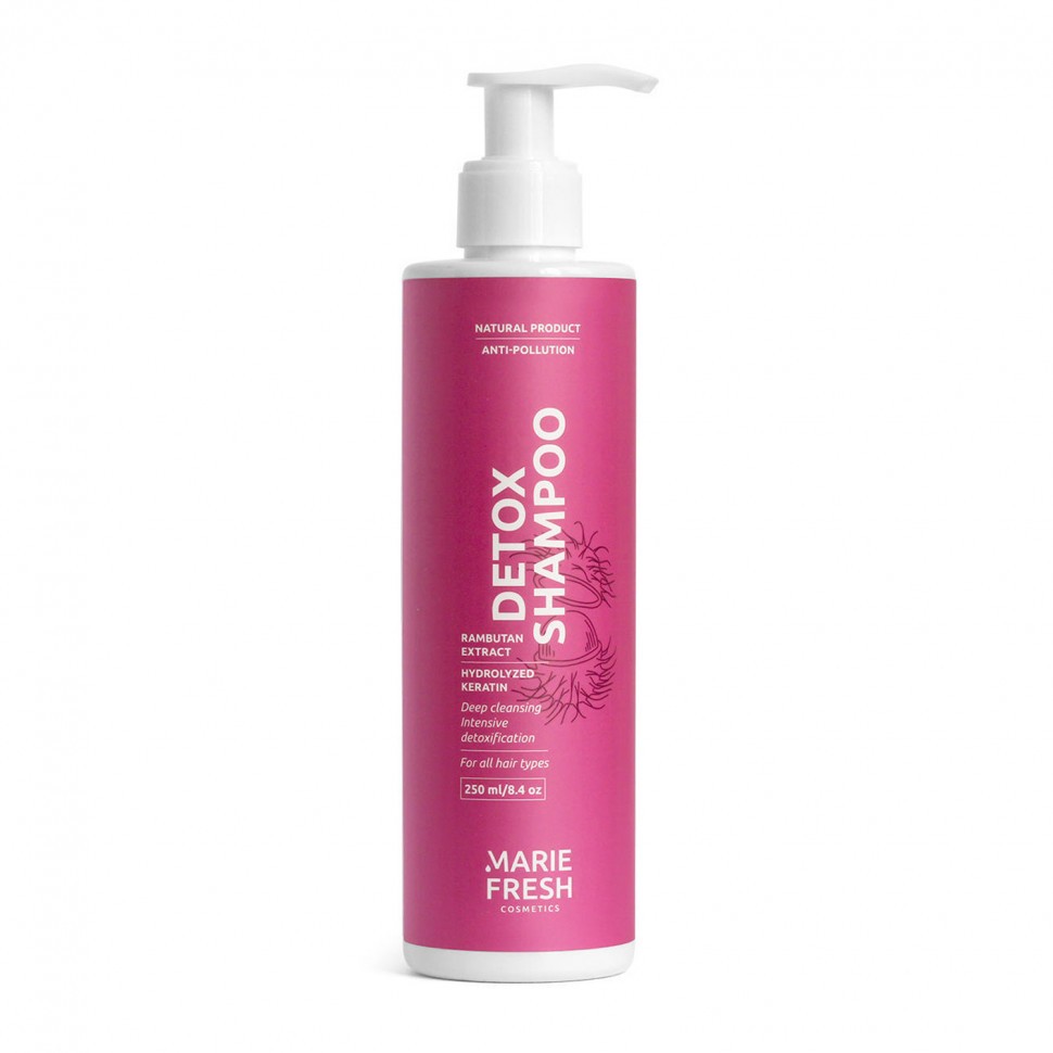 Шампунь детокс Marie Fresh Cosmetics Anti-Pollution Shampoo