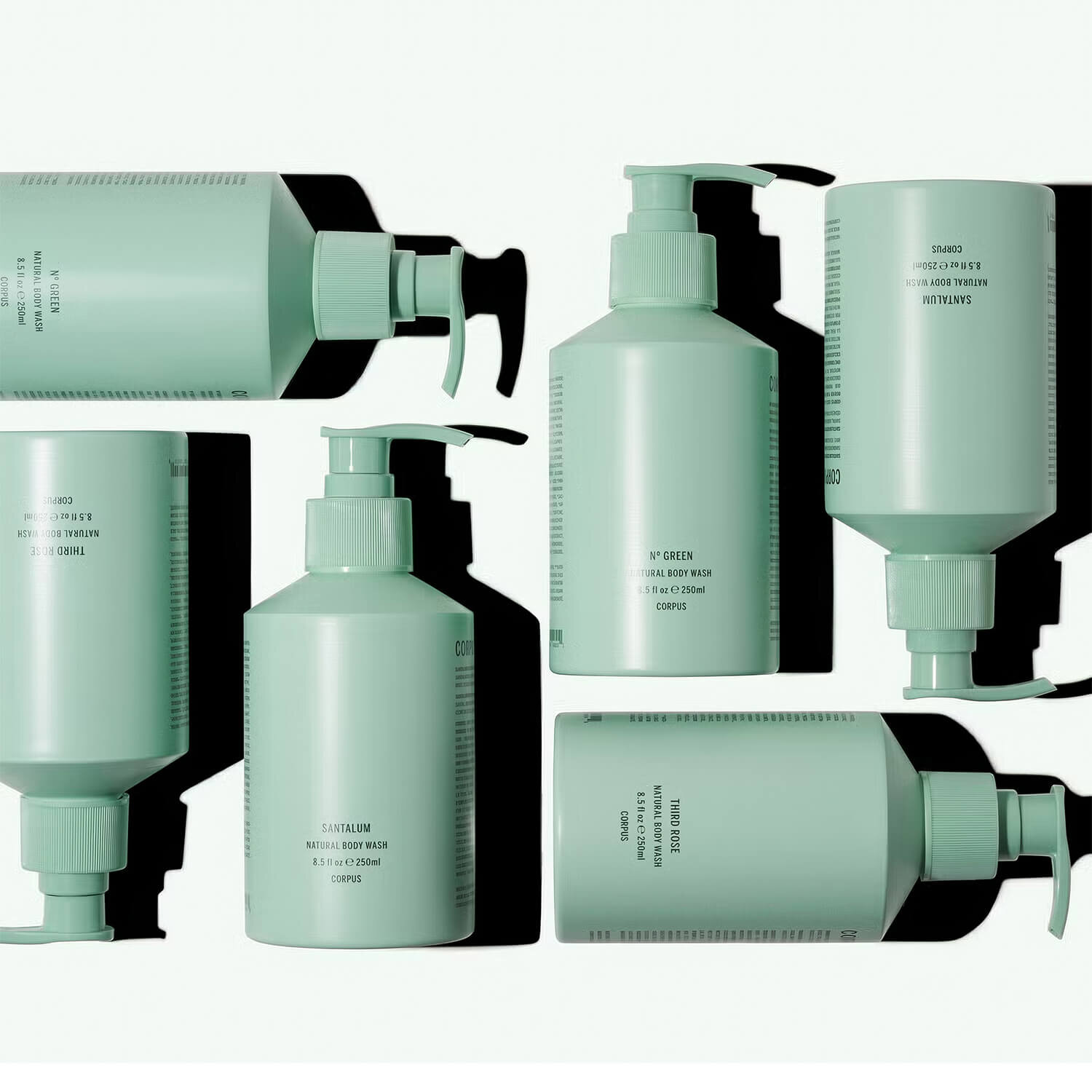 Очищающий гель для тела Corpus Natural Body Wash Third Rose