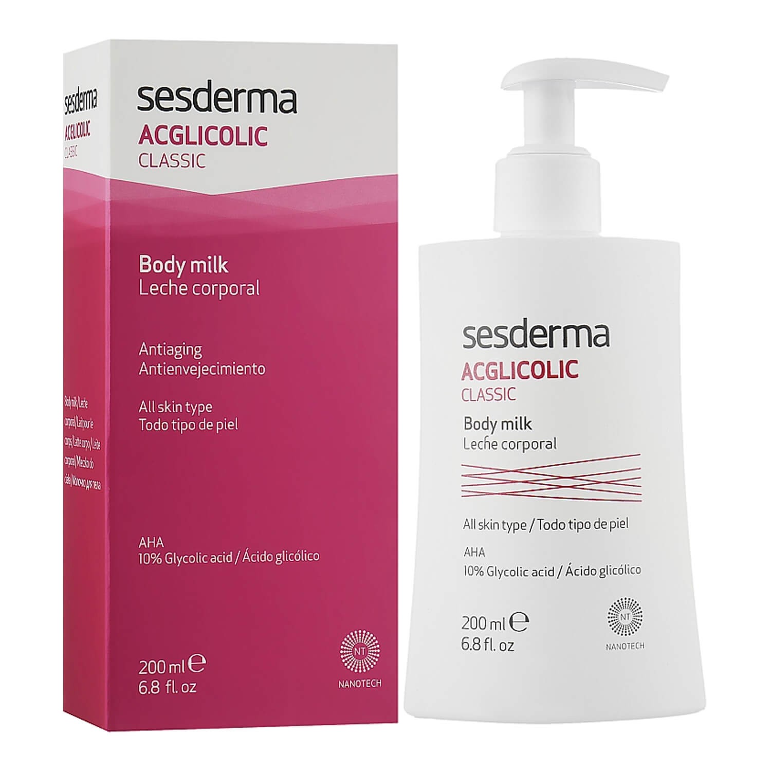 sesderma acglicolic body milk

