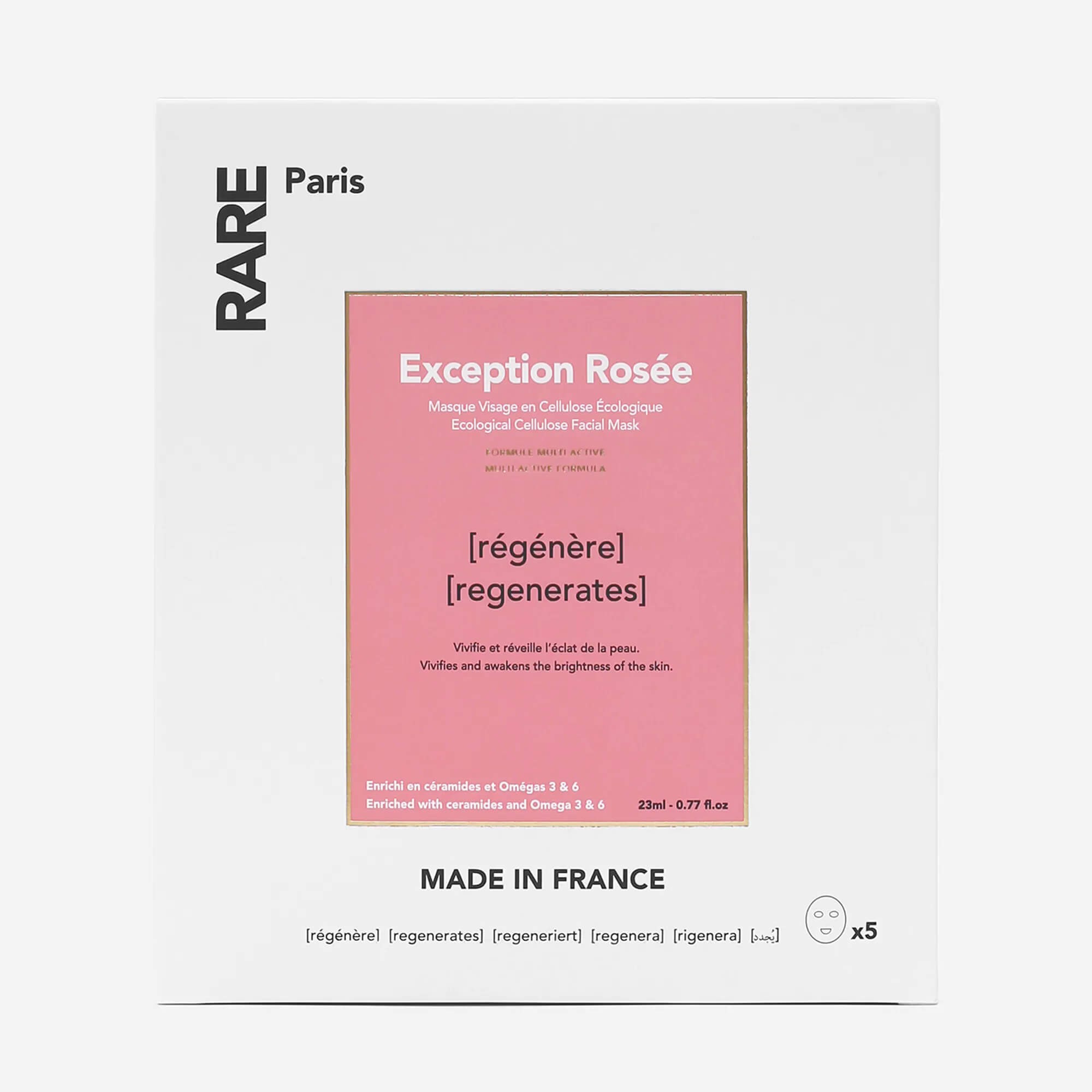 Маска для обличчя Rare Paris Exception Rosee Regenerating Face Mask