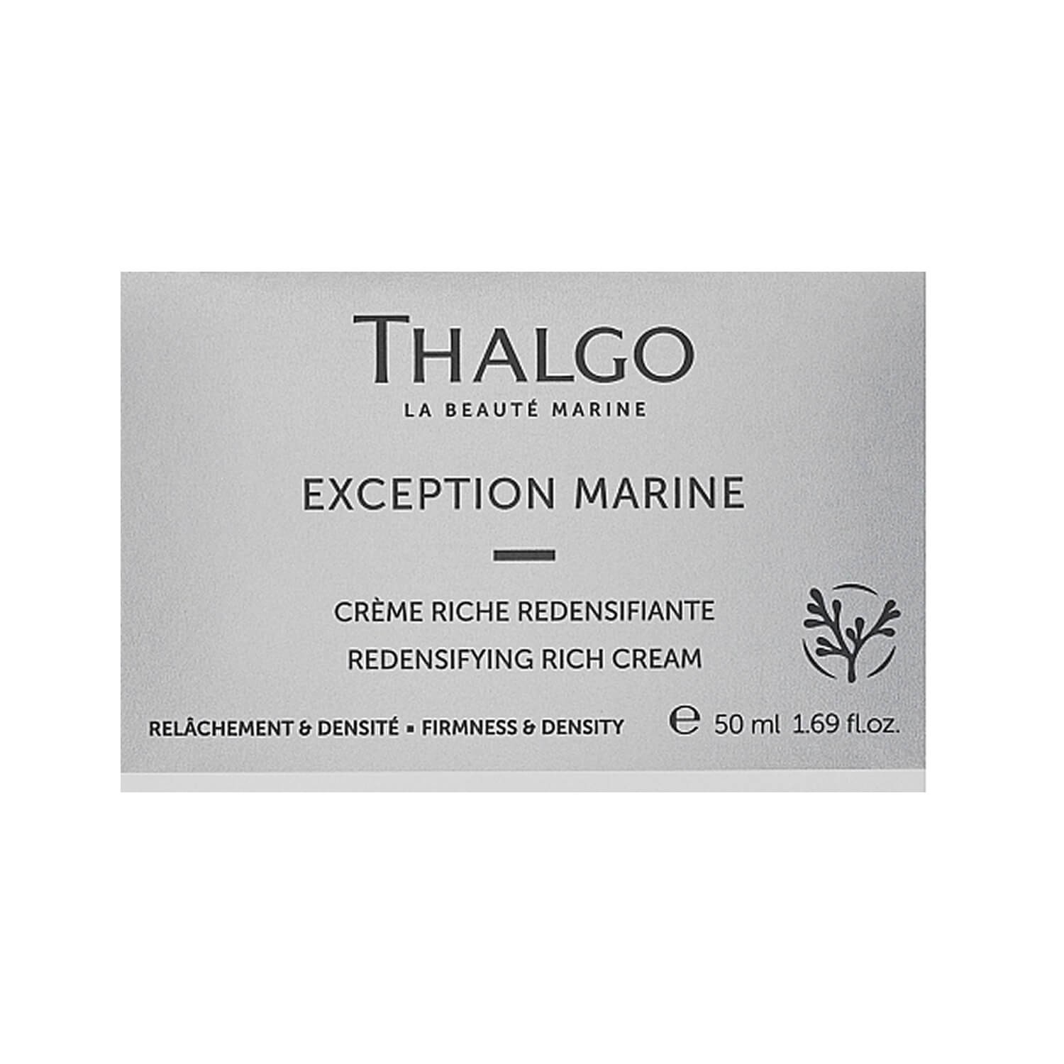 Интенсивный восстанавливающий крем для лица Thalgo Exception Marine Rich Redensifying Cream