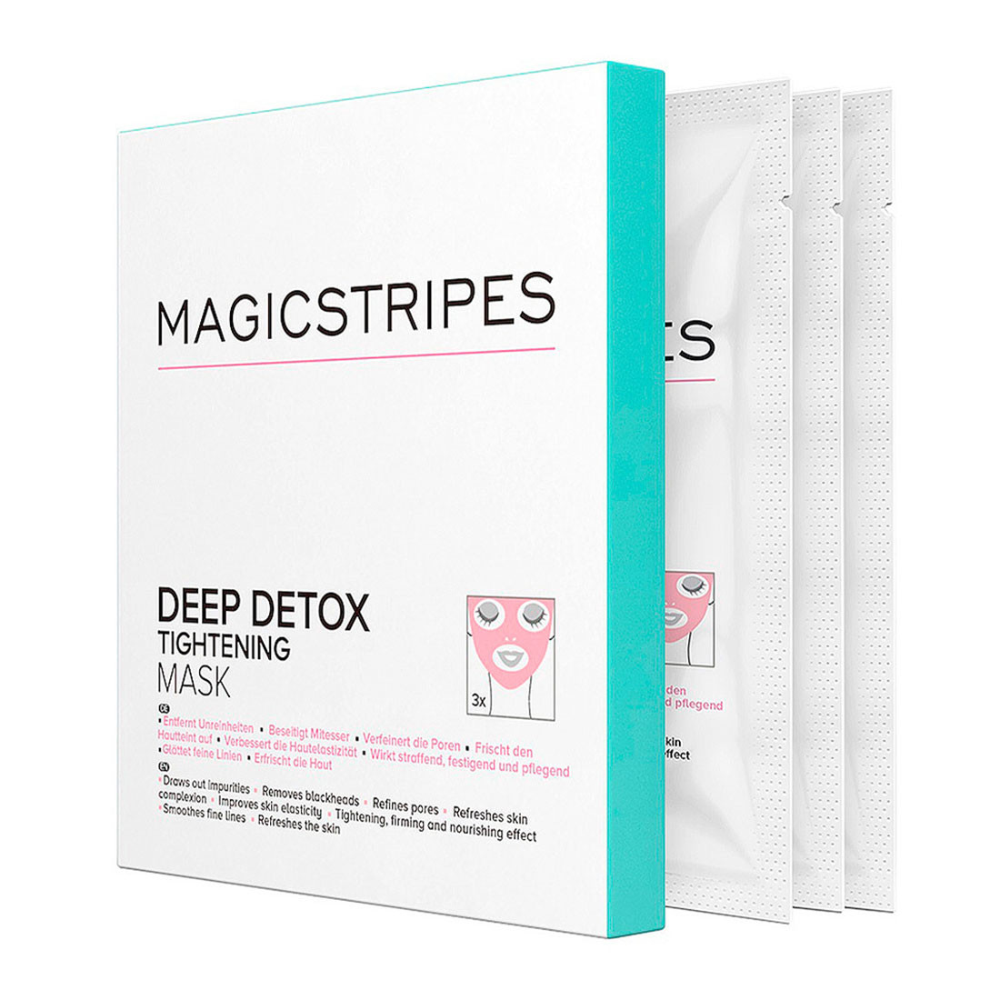 Маска-детокс с укрепляющим эффектом Magicstripes Deep Detox Tightening Mask