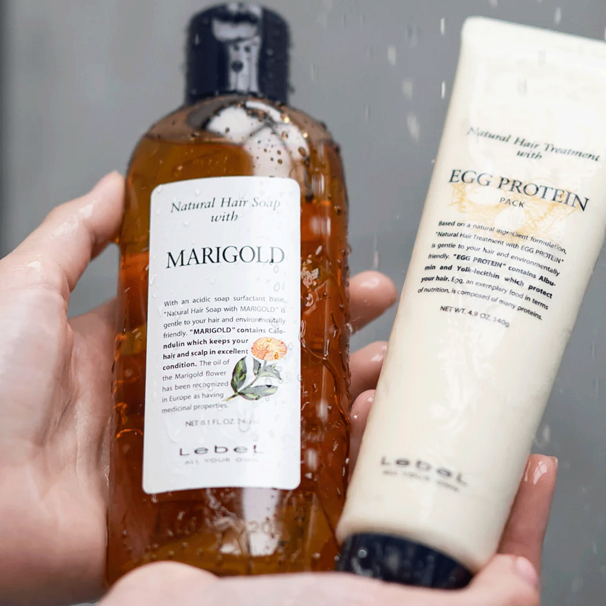 Питательная маска с яичным протеином Lebel Natural Hair Soap Treatment Egg Protein