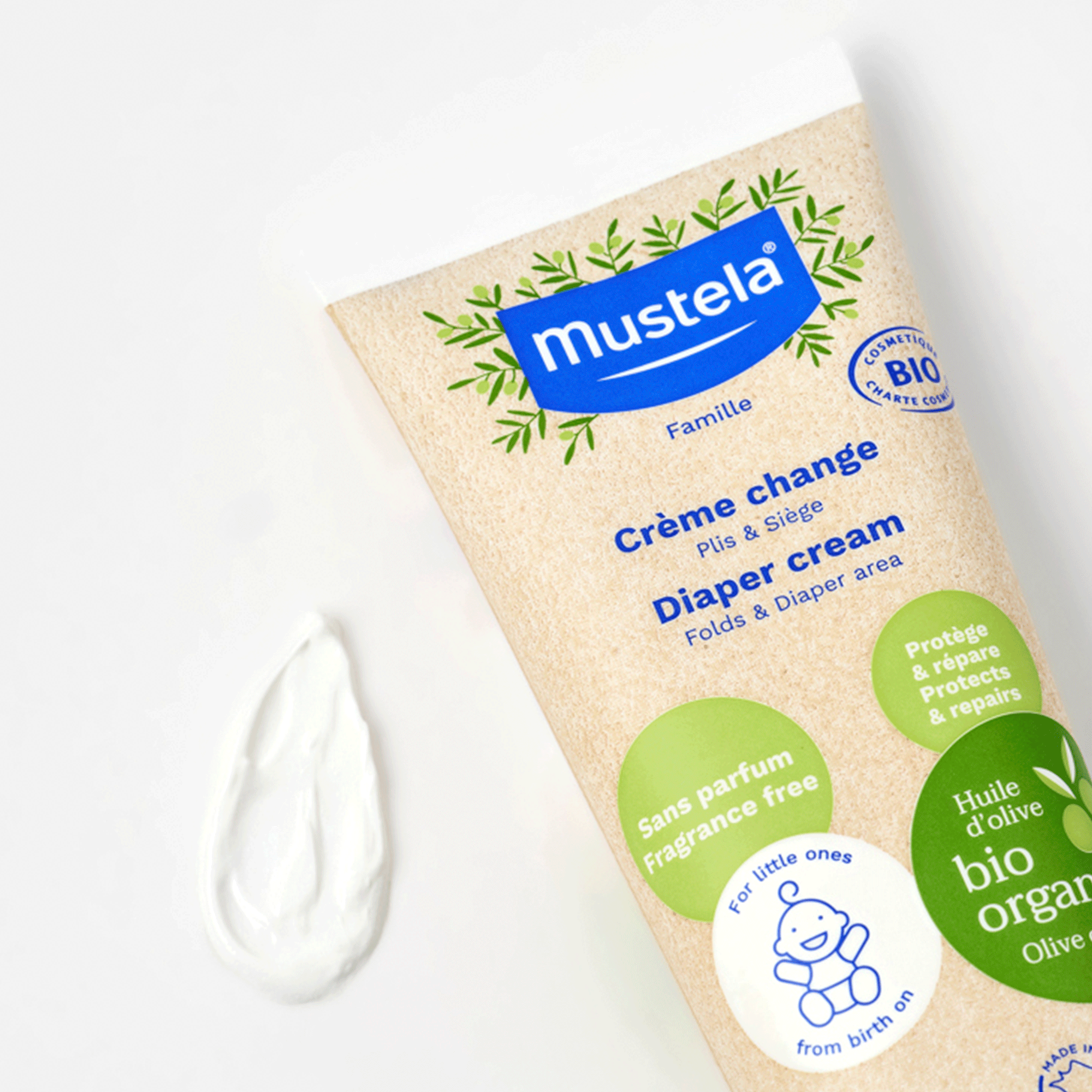 Крем под подгузник Mustela Famille Diaper Cream