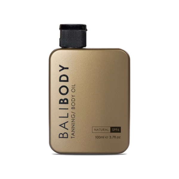 Bali Body Natural Tanning and Body Oil SPF6 - Універсальне масло для засмаги з кокосом SPF6