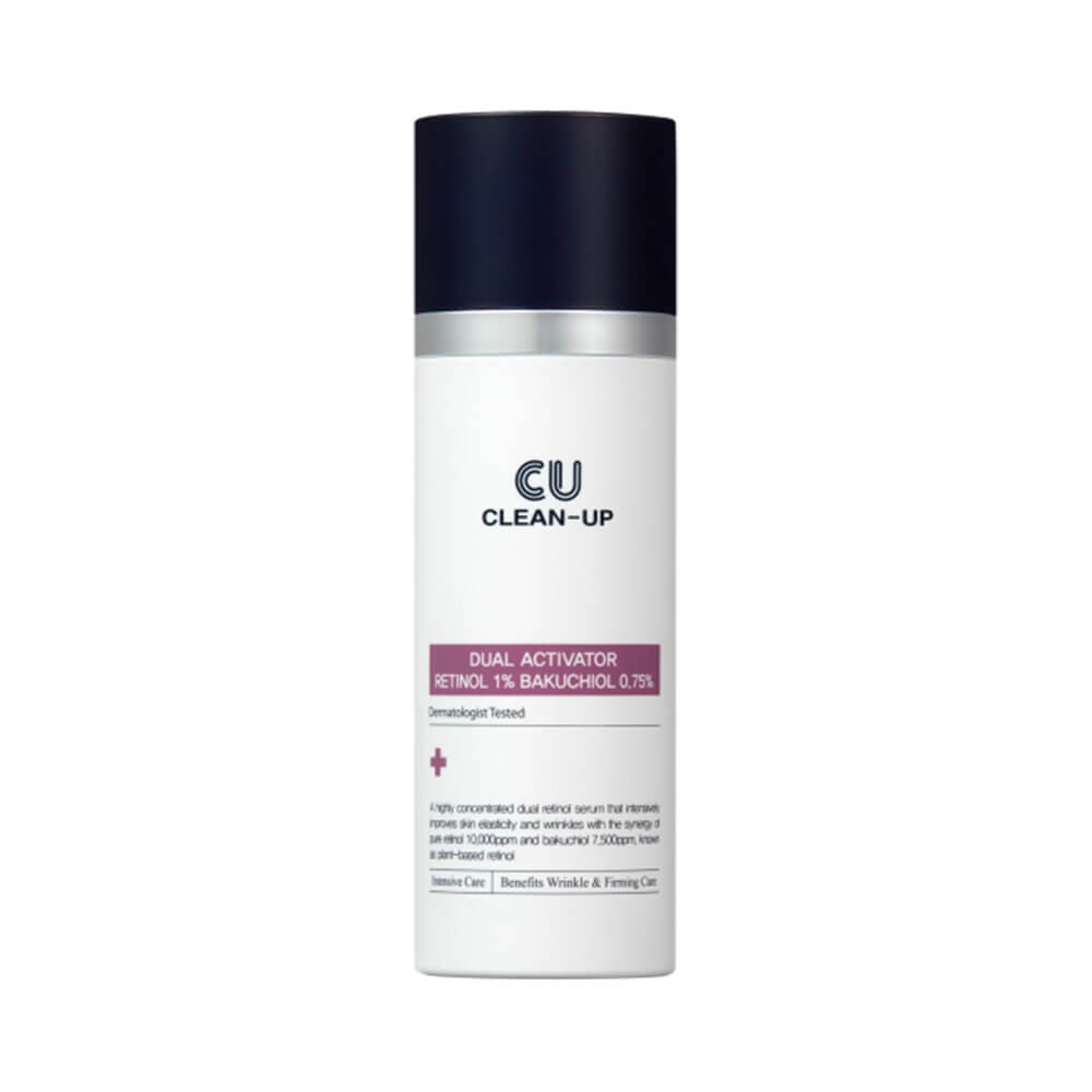 Сироватка з ретинолом CU Skin Clean-up Dual Activator Retinol 0.3%, 1%, Bakuchiol 0.75%