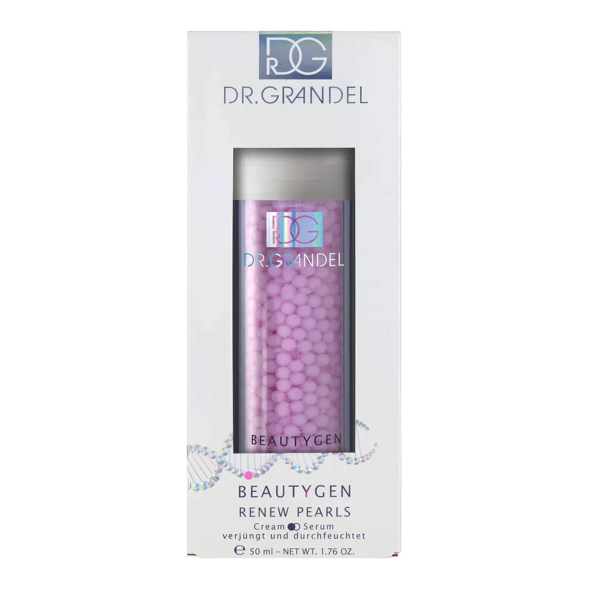 Крем-сыворотка жемчужное обновление Dr.Grandel Renew Pearls