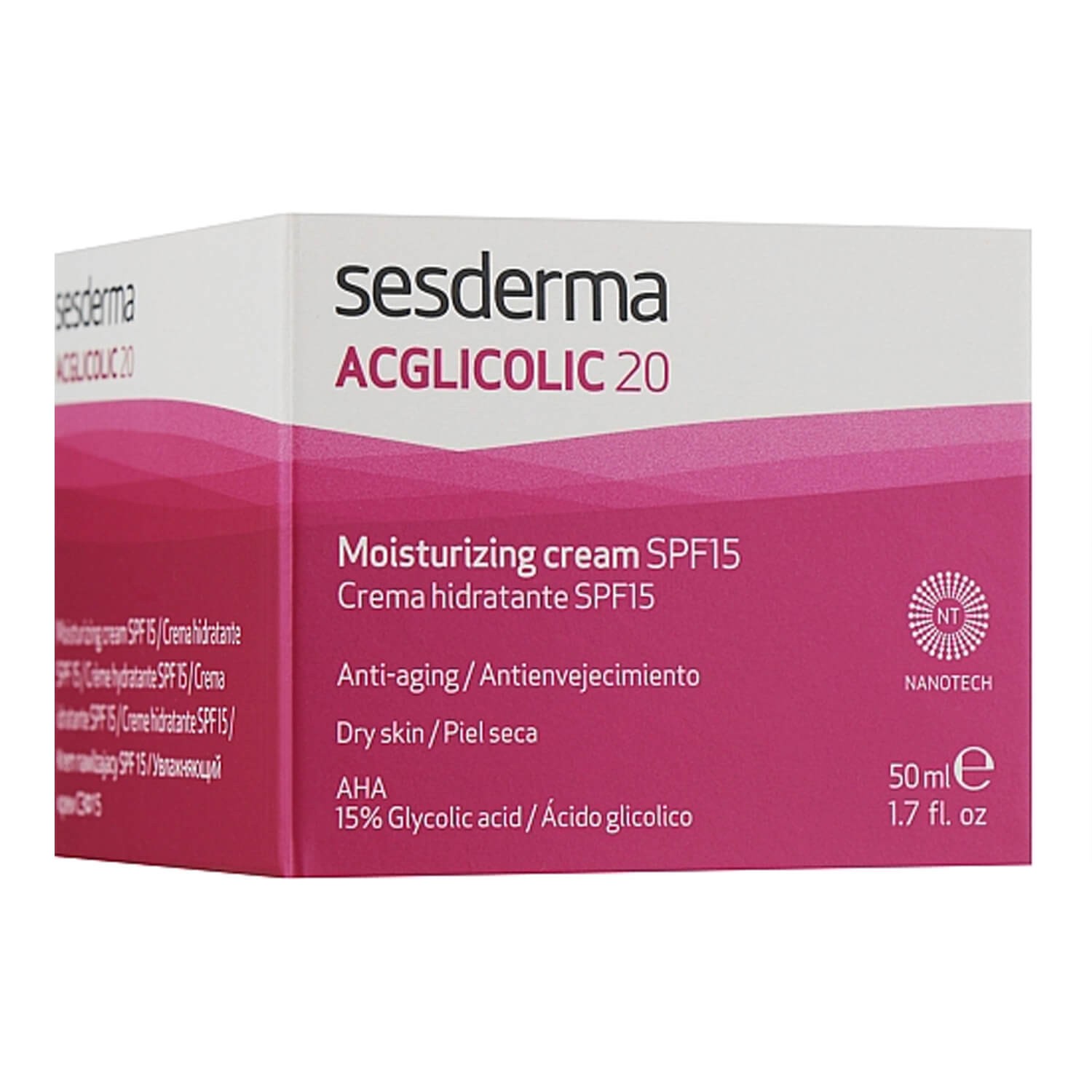 Sesderma Acglicolic 20 Moisturizing Cream SPF 15 купить