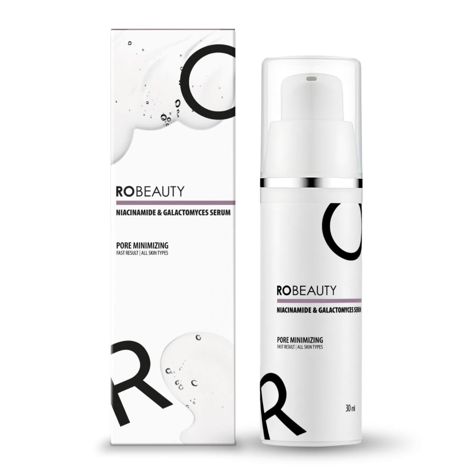 Сироватка від прищів та постакне Robeauty Me Niacinamide 4% + Vitamine Ferment
