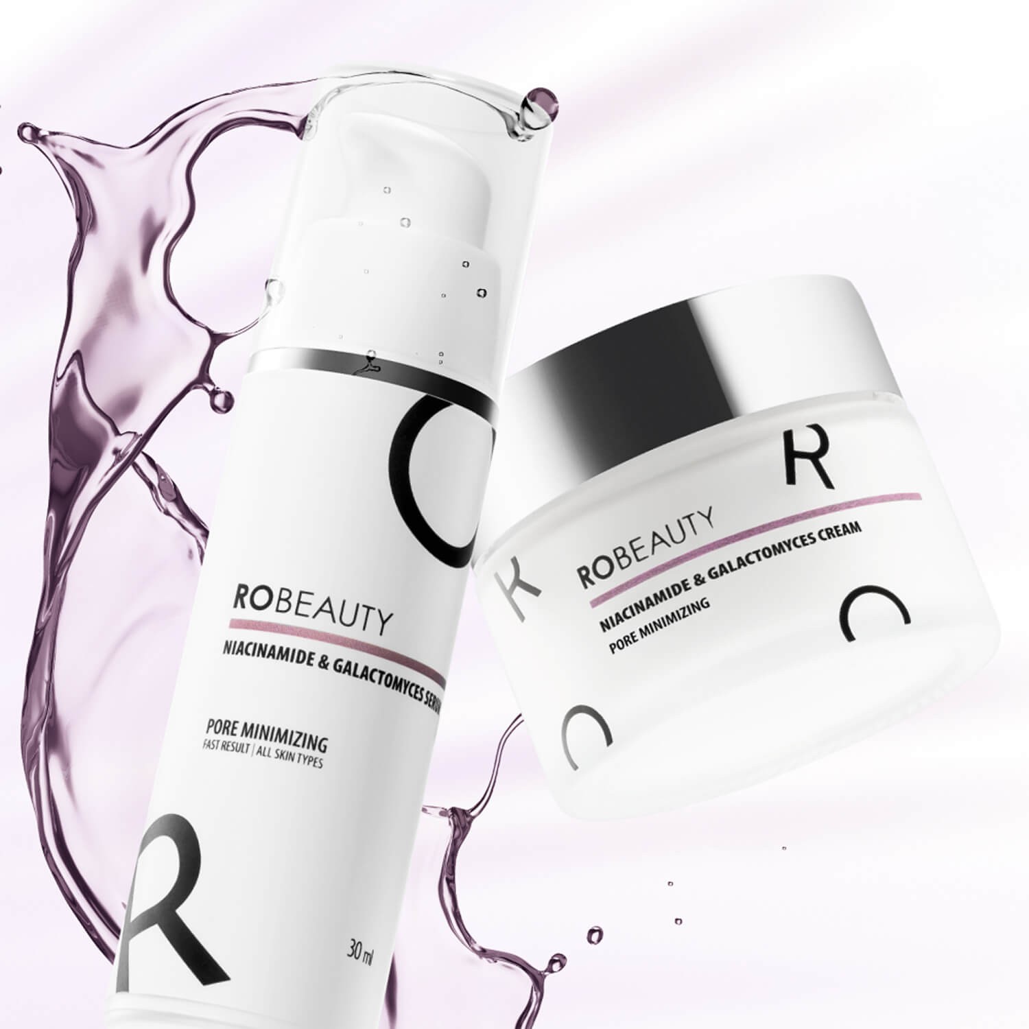 Сироватка від прищів та постакне Robeauty Me Niacinamide 4% + Vitamine Ferment