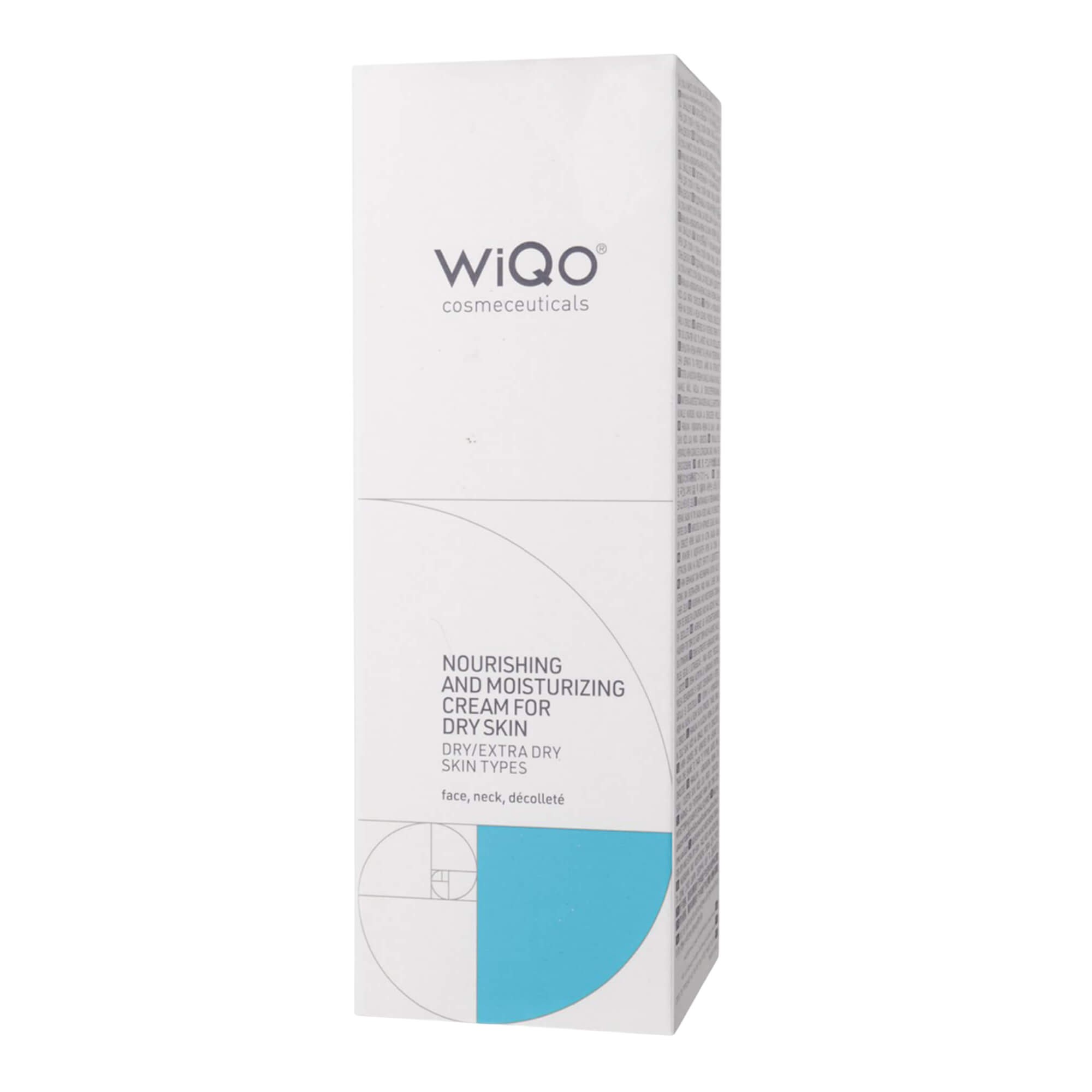 Крем для сухої шкіри WiQo Nourishing and Moisturizing Cream Dry Skins Face