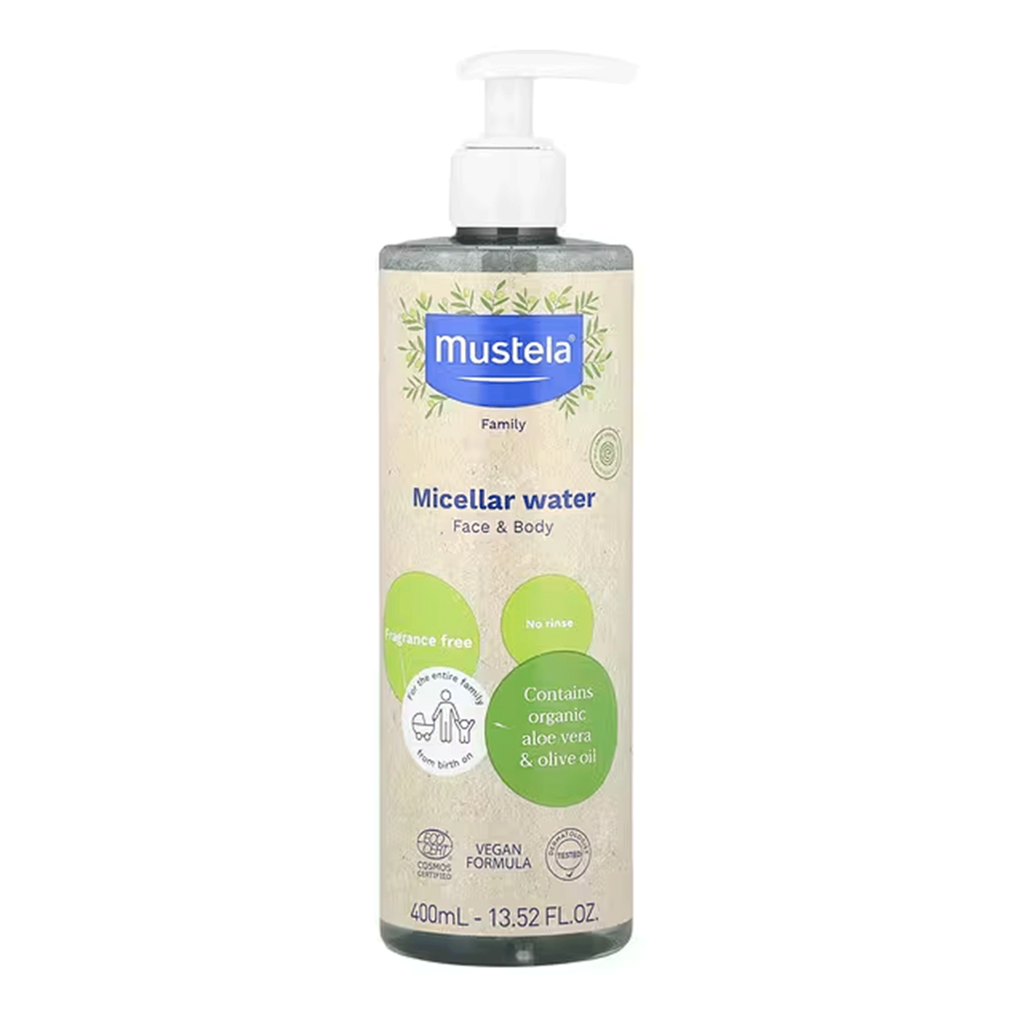 Mustela Мицеллярная вода для лица и тела
