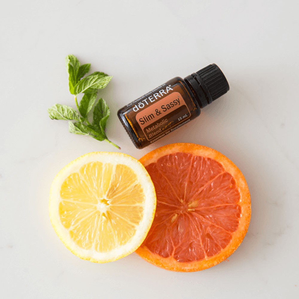 Суміш ефірних олій Стрункі та Зухвалі DoTERRA Slim And Sassy Metabolic Blend 