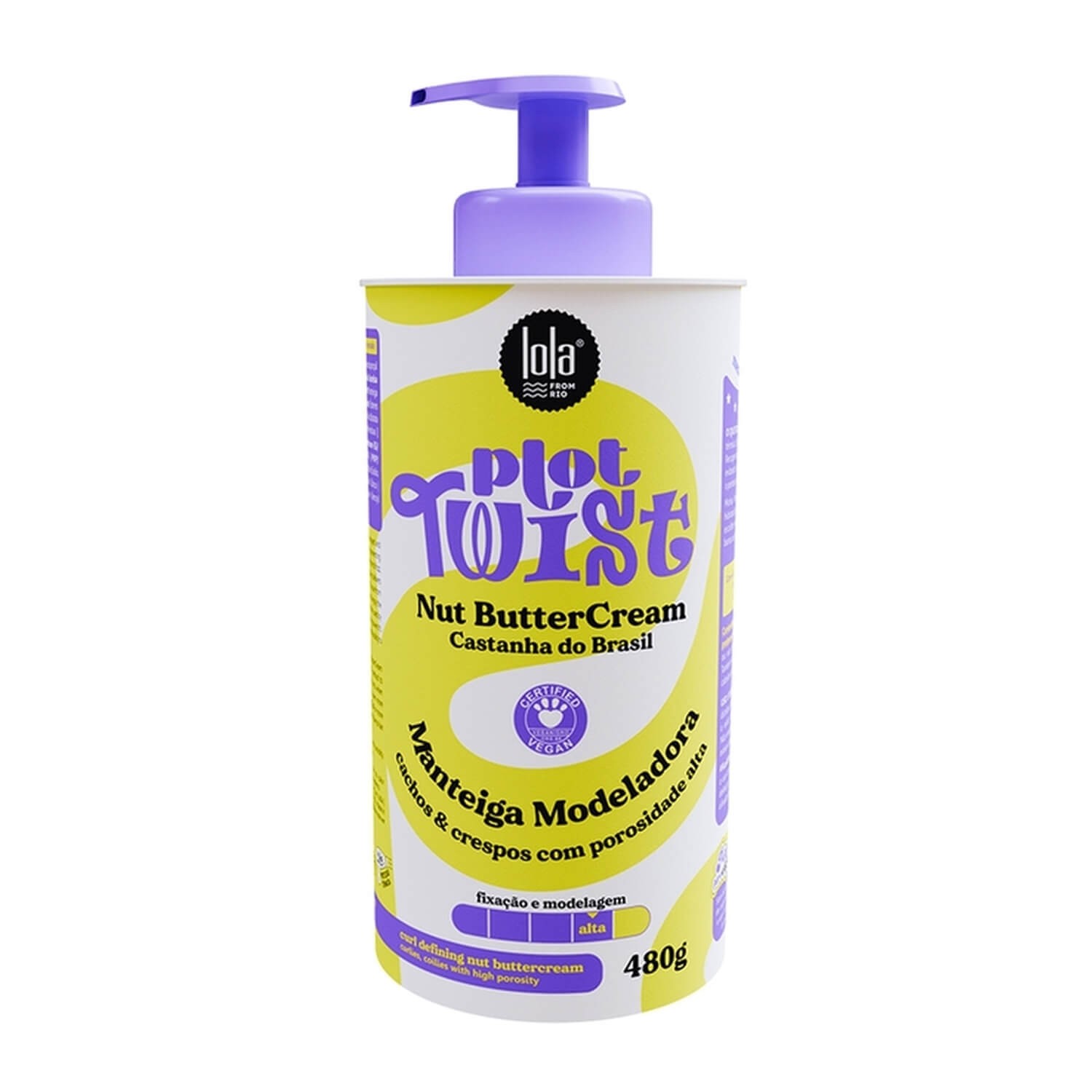 Lola Cosmetics Plot Twist Nut Butter Cream - Крем моделирующий для поврежденных вьющихся или волнистых волос