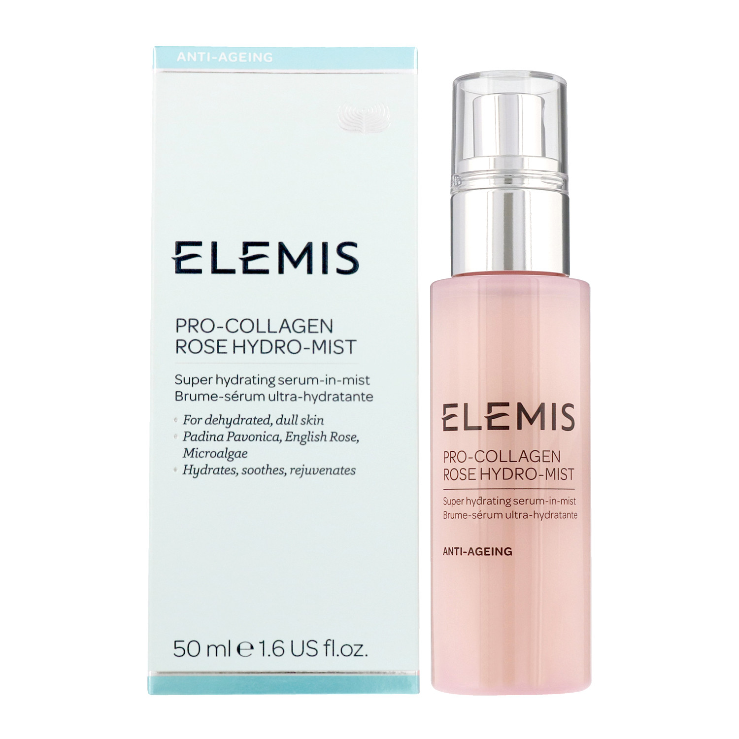 Спрей-тонер для обличчя Elemis Pro-Collagen Rose Hydro-Mist
