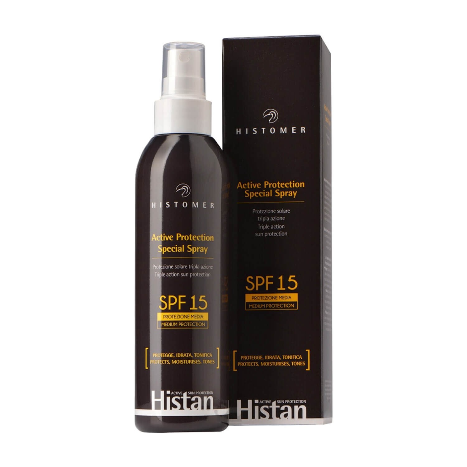 Спрей солнцезащитный c SPF 15 Histomer Histan Active Protection Spray SPF 15
