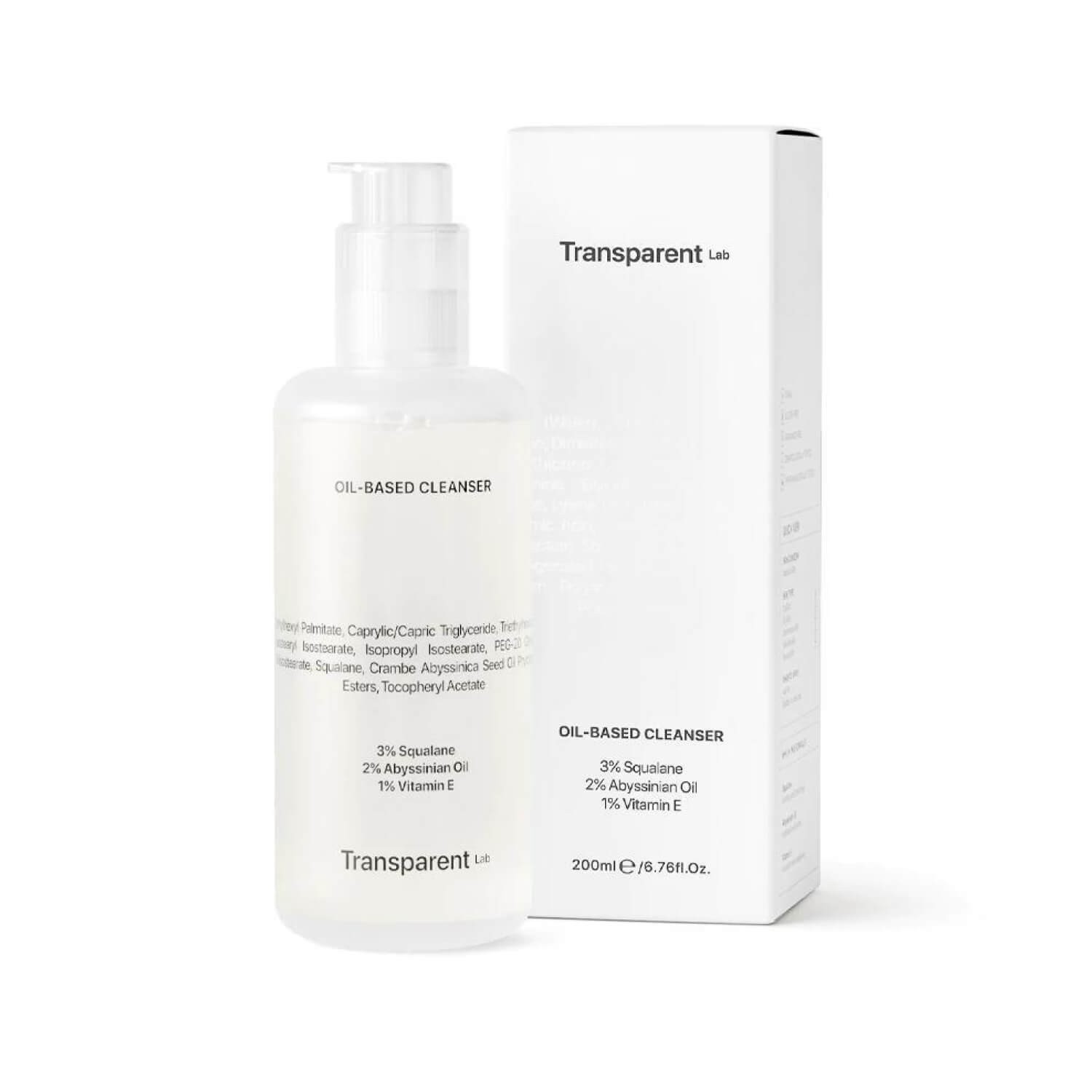 transparent lab oil based cleanser цена