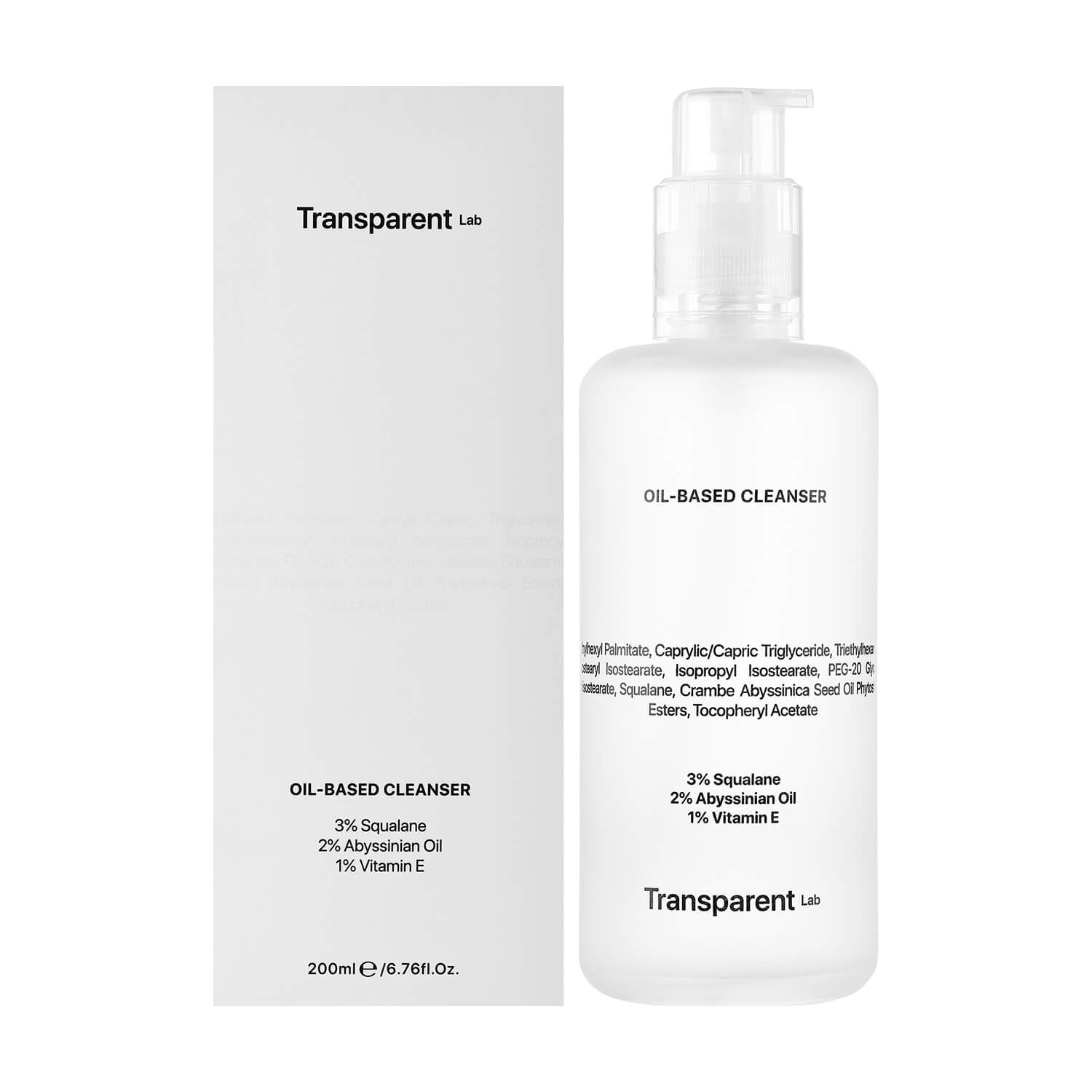 Transparent Lab Средство для снятия макияжа на масляной основе