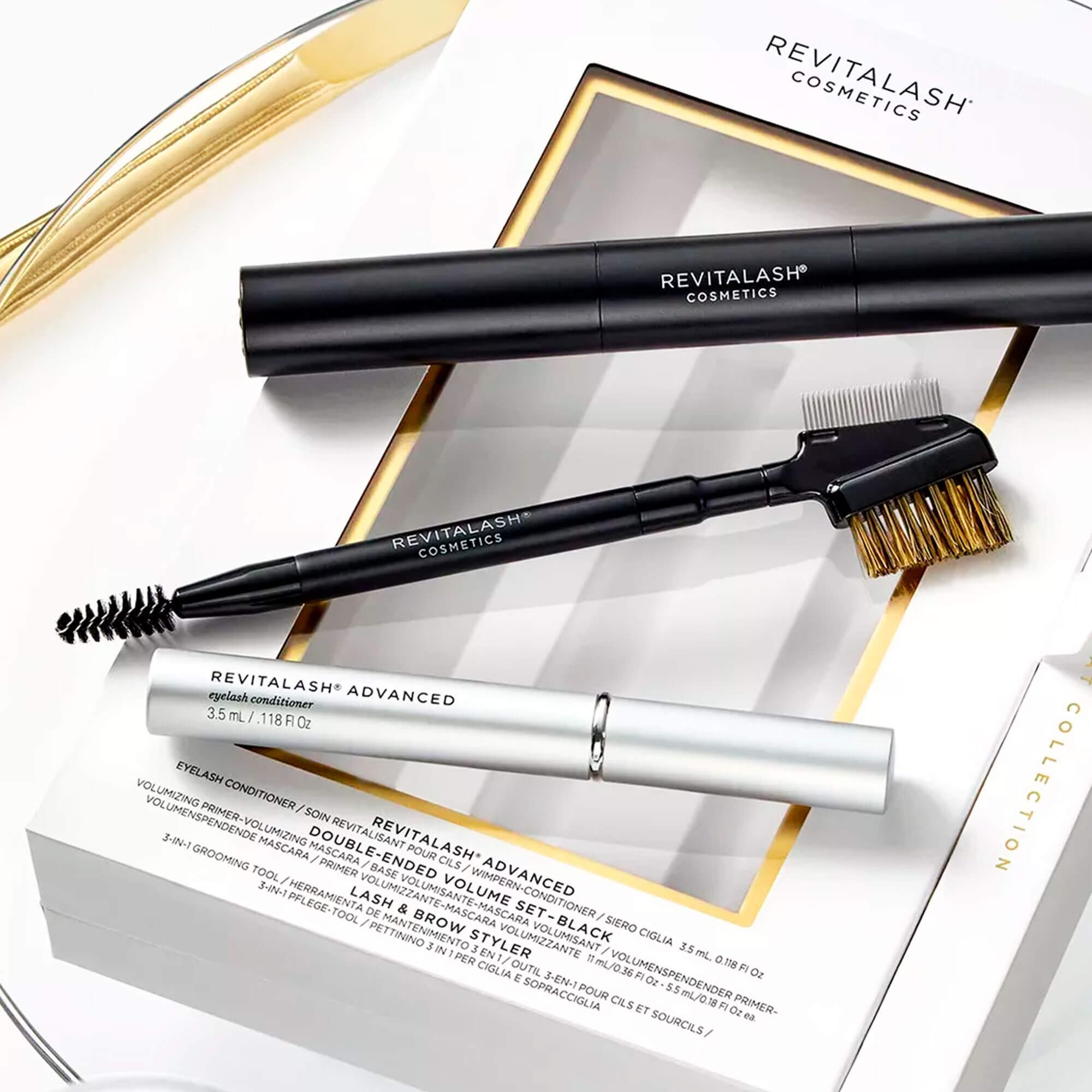 Подарочный набор для ресниц RevitaLash Advanced Triple Threat Collection