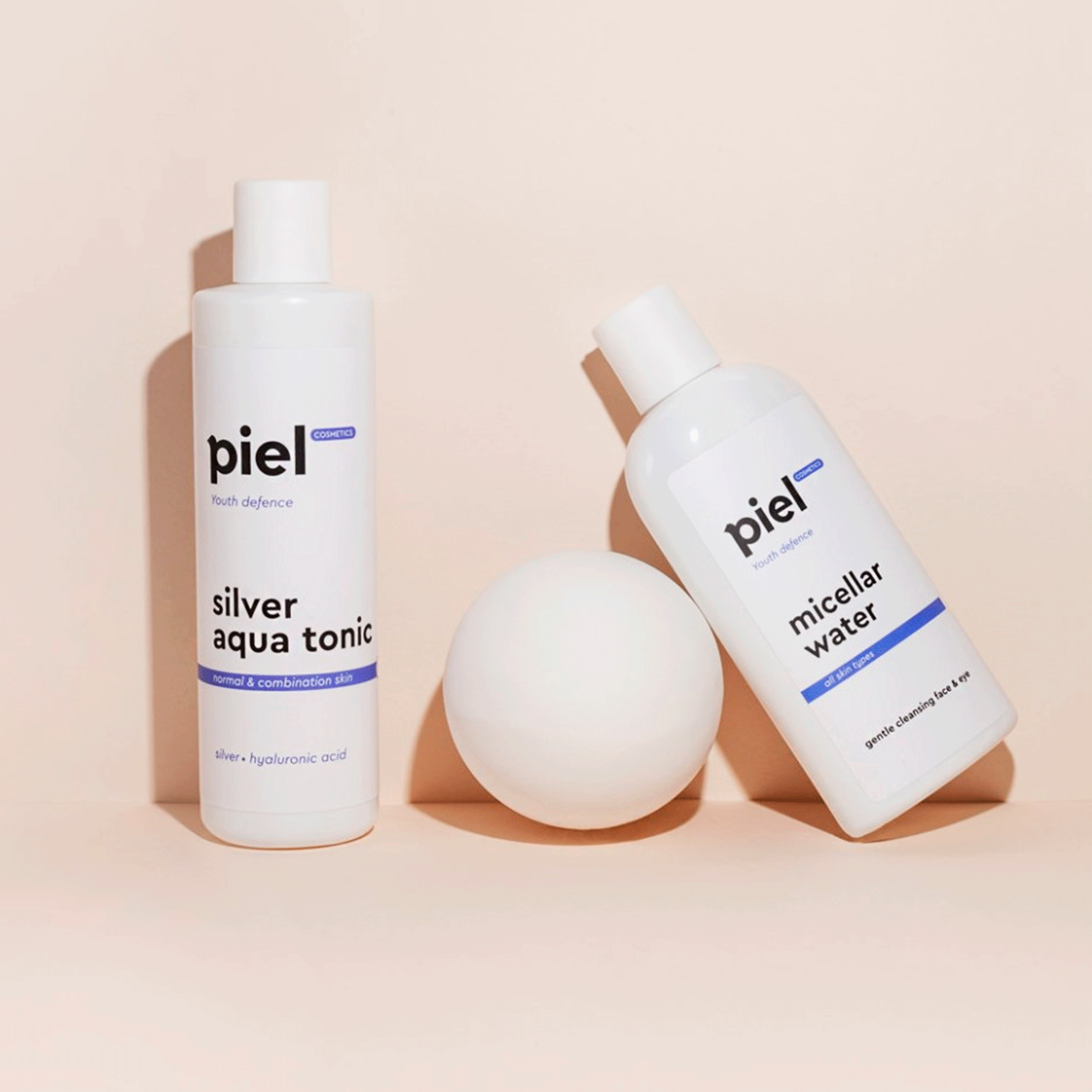 Тонік для всіх типів шкіри Piel Cosmetics Silver Aqua Tonic