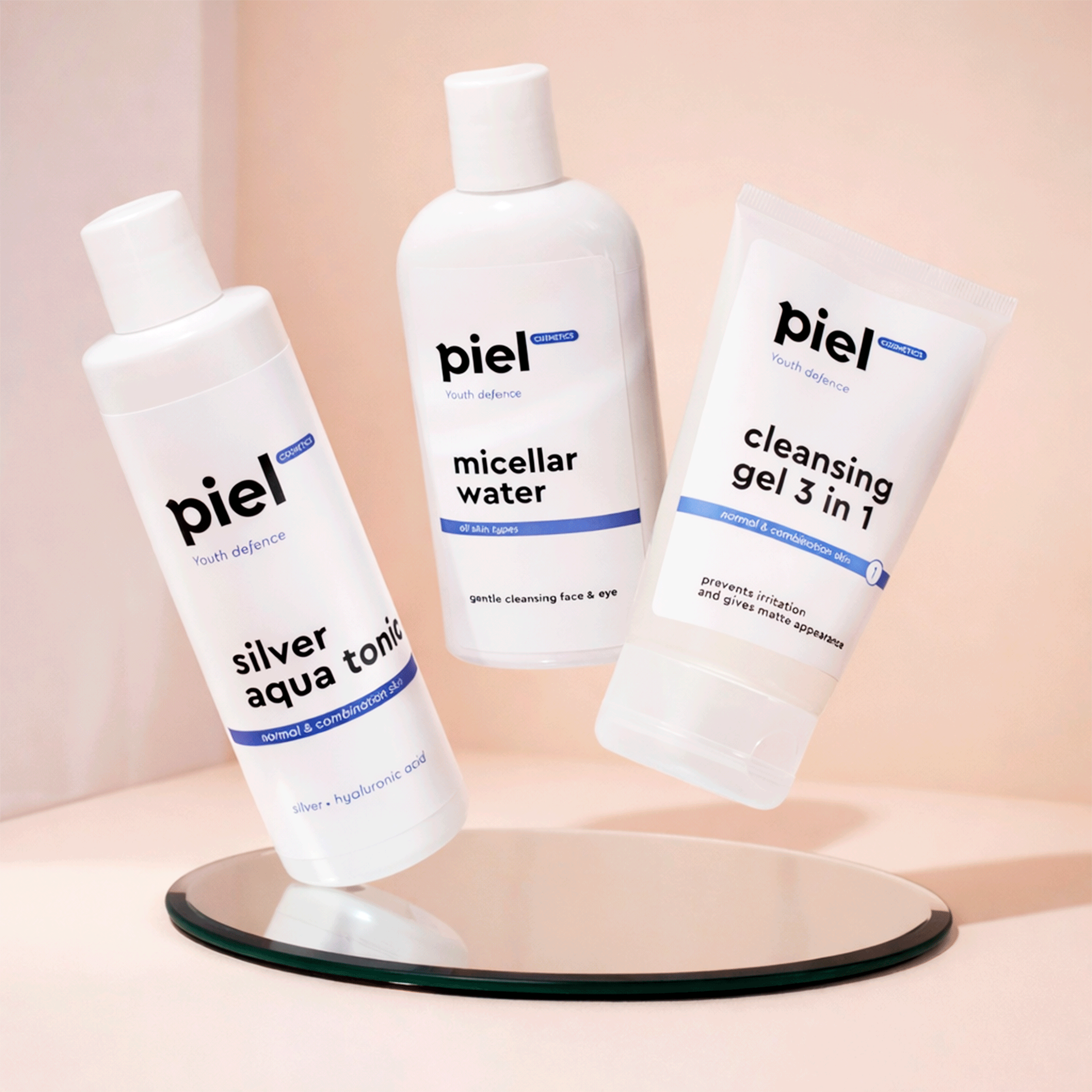 Тонік для всіх типів шкіри Piel Cosmetics Silver Aqua Tonic