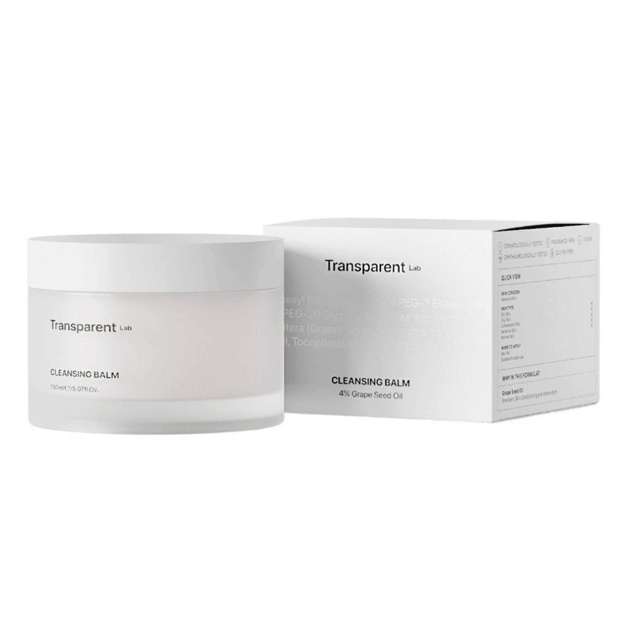 Очищуючий бальзам для обличчя Transparent Lab Cleansing Balm