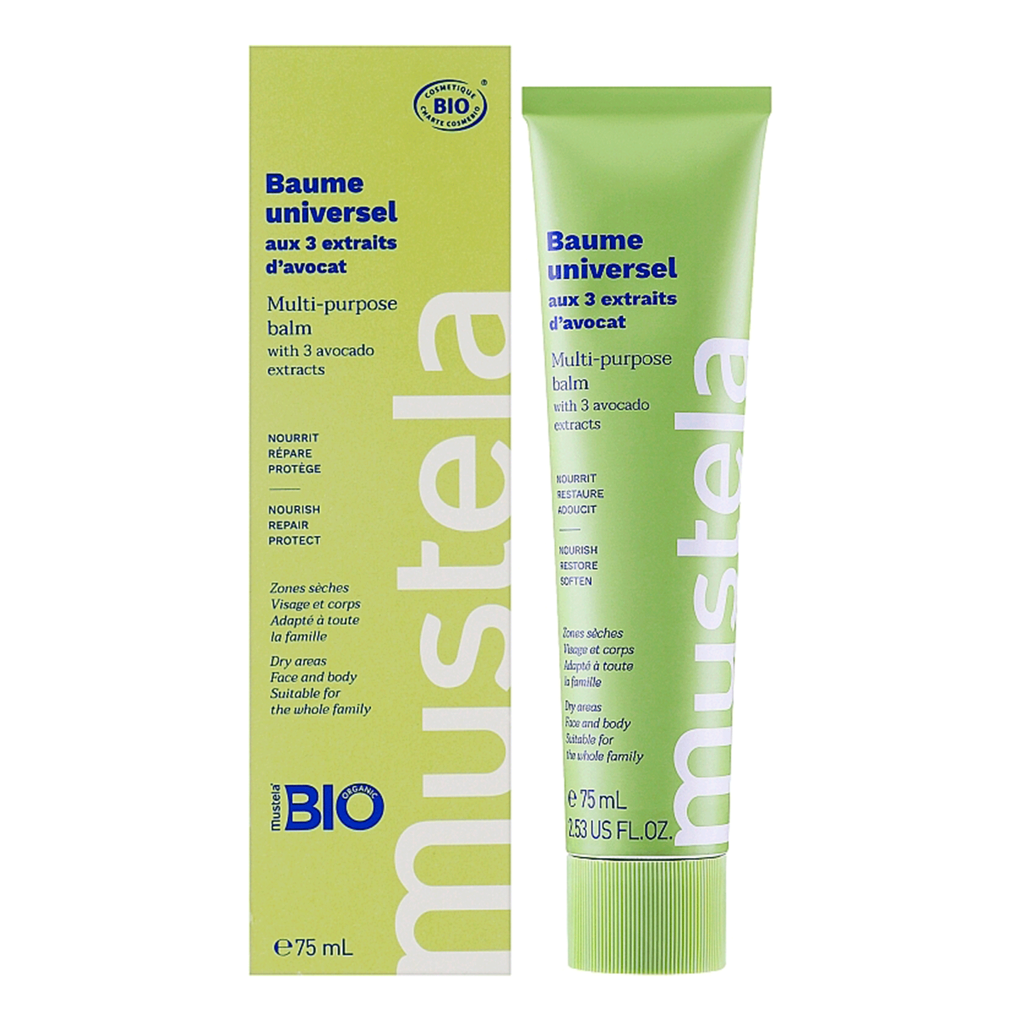 Органический универсальный бальзам Mustela Multi-purpose Balm