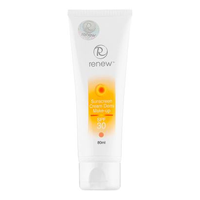 Сонцезахисний тональний крем-антиоксидант SPF-30 Renew Sunscreen Cream SPF-30 Demi Make up