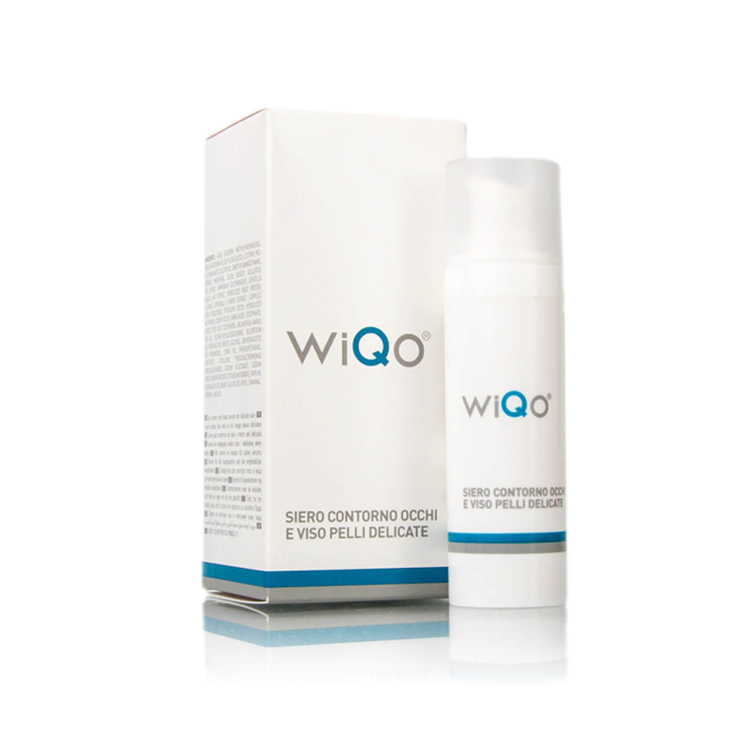 Сыворотка для контура глаз и лица WiQo Eye Contour and Facial Serum for Delicate Skin