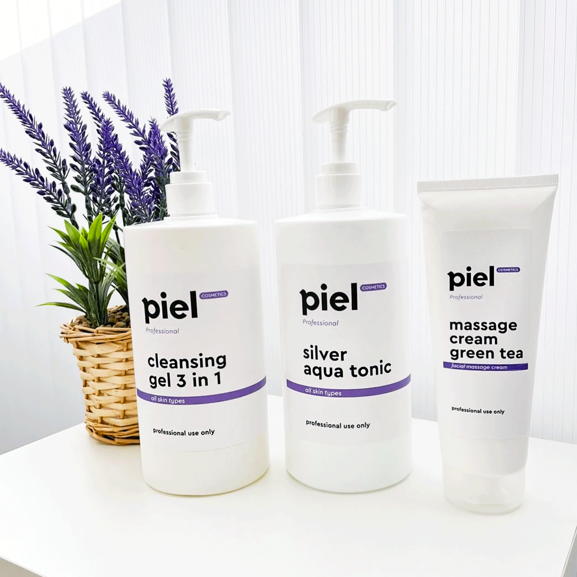 Массажный крем для лица Piel Cosmetics Massage Cream Green Tea