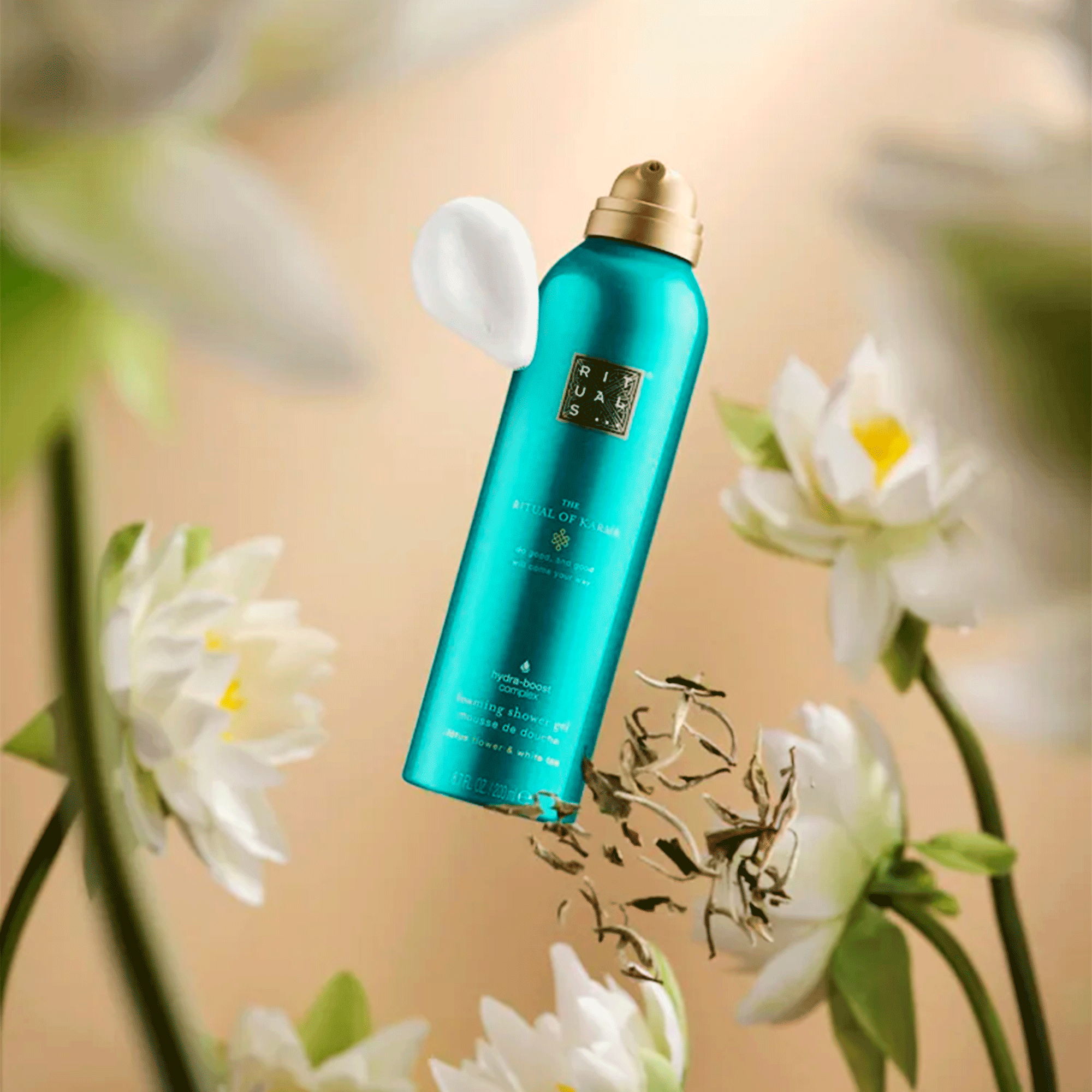 Гель-пенка для душа Rituals The Ritual of Karma Foaming Shower Gel