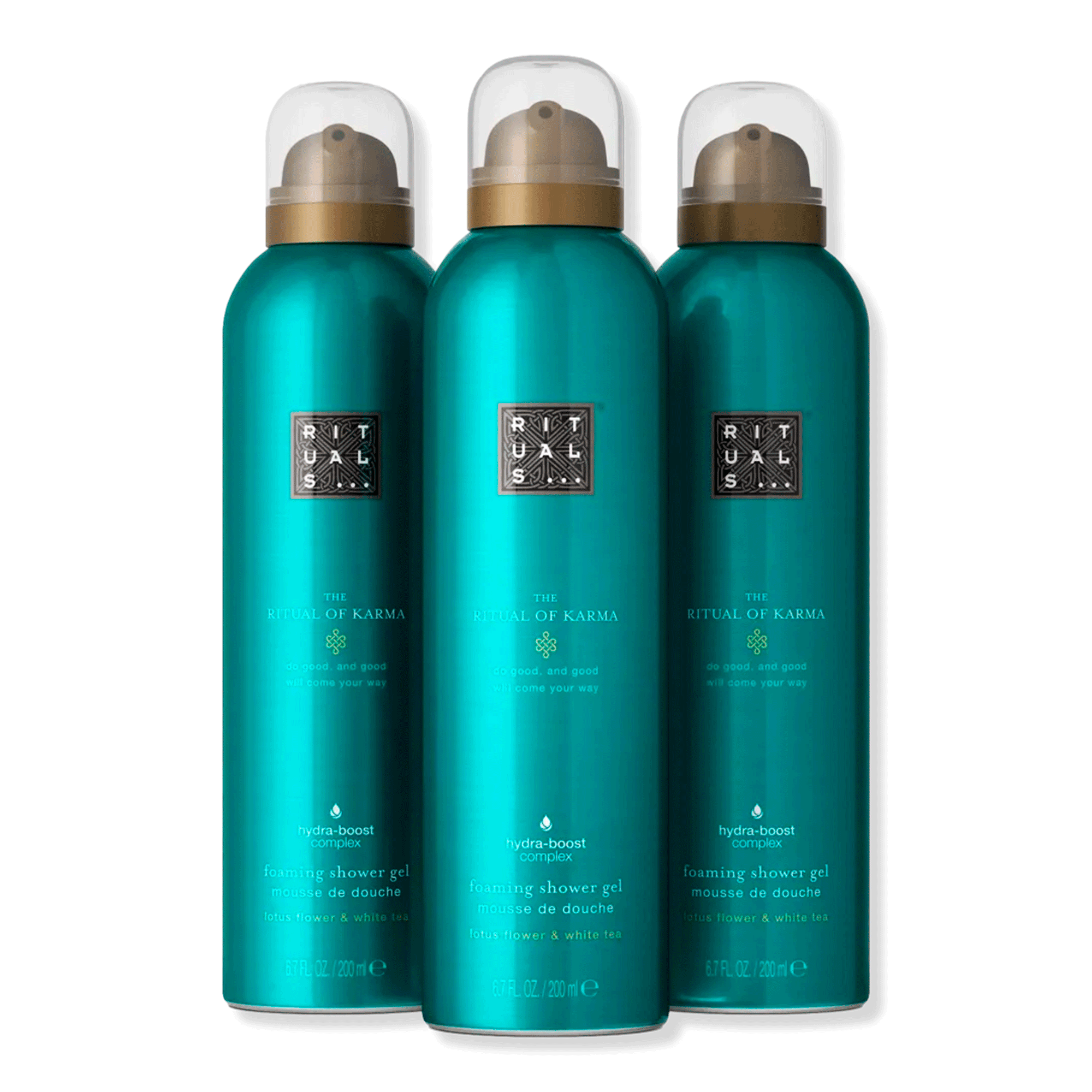 Гель-пенка для душа Rituals The Ritual of Karma Foaming Shower Gel