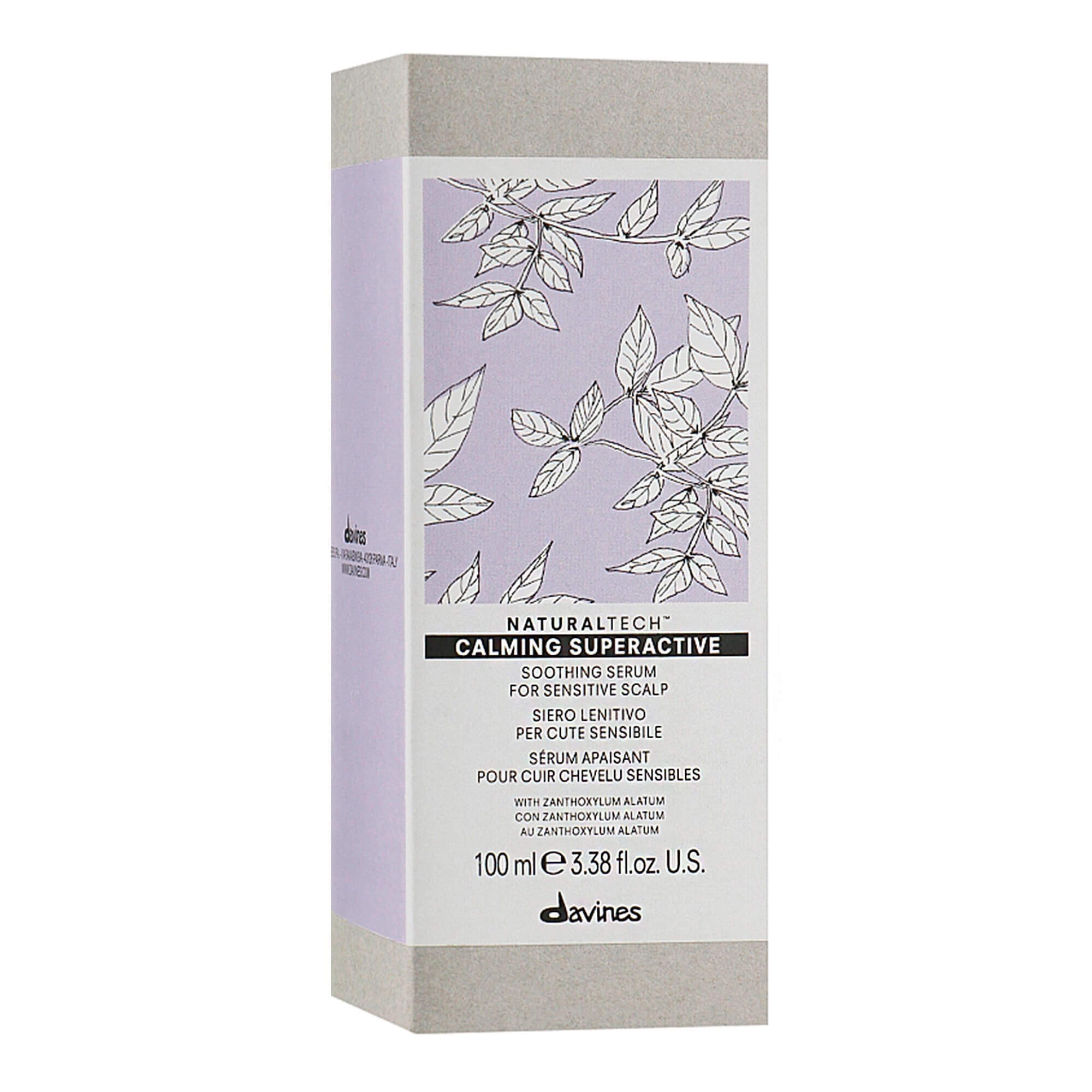 Успокаивающая суперактивная сыворотка Davines Natural Tech Calming Superactive Soothing