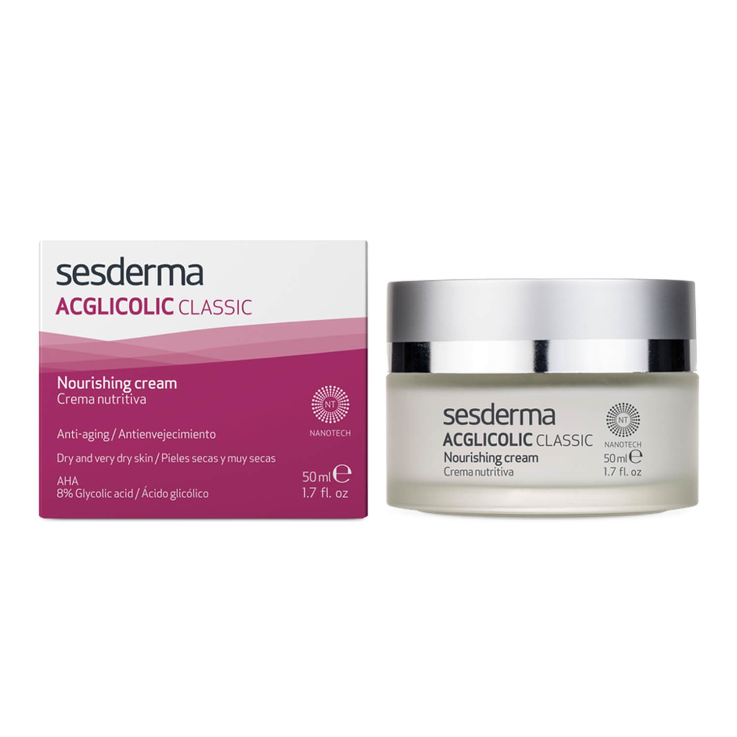 Sesderma Acglicolic Classic Nourishing Cream цена