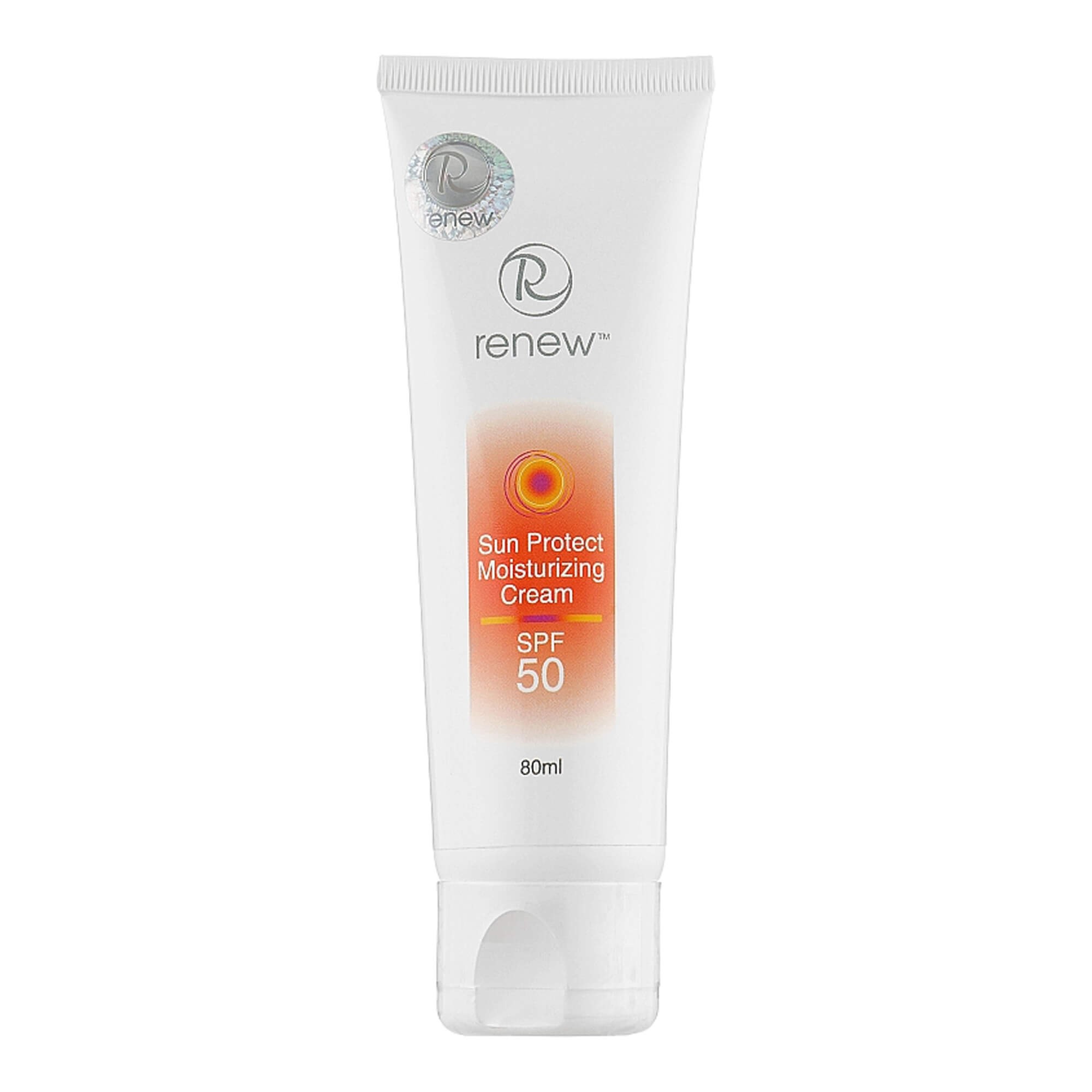 Зволожуючий сонцезахисний крем SPF-50 Renew Sun Protect Moisturizing Cream SPF-50
